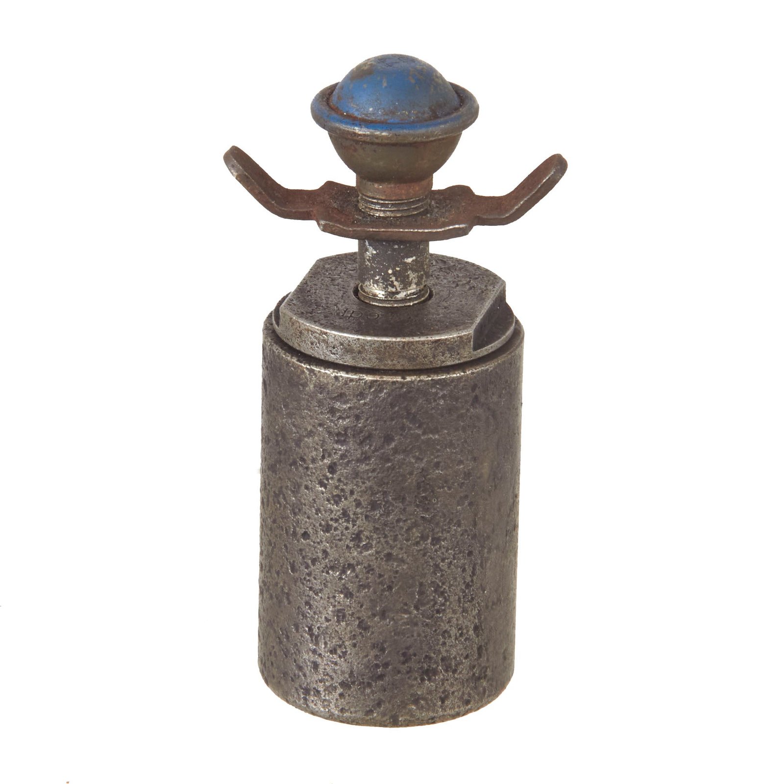 Buy Original German WWII Late War “Last Ditch” Grenade by Theodor Bergmann & Co. with Fuze by F. Soennecken | Original Firearms Antique For Sale