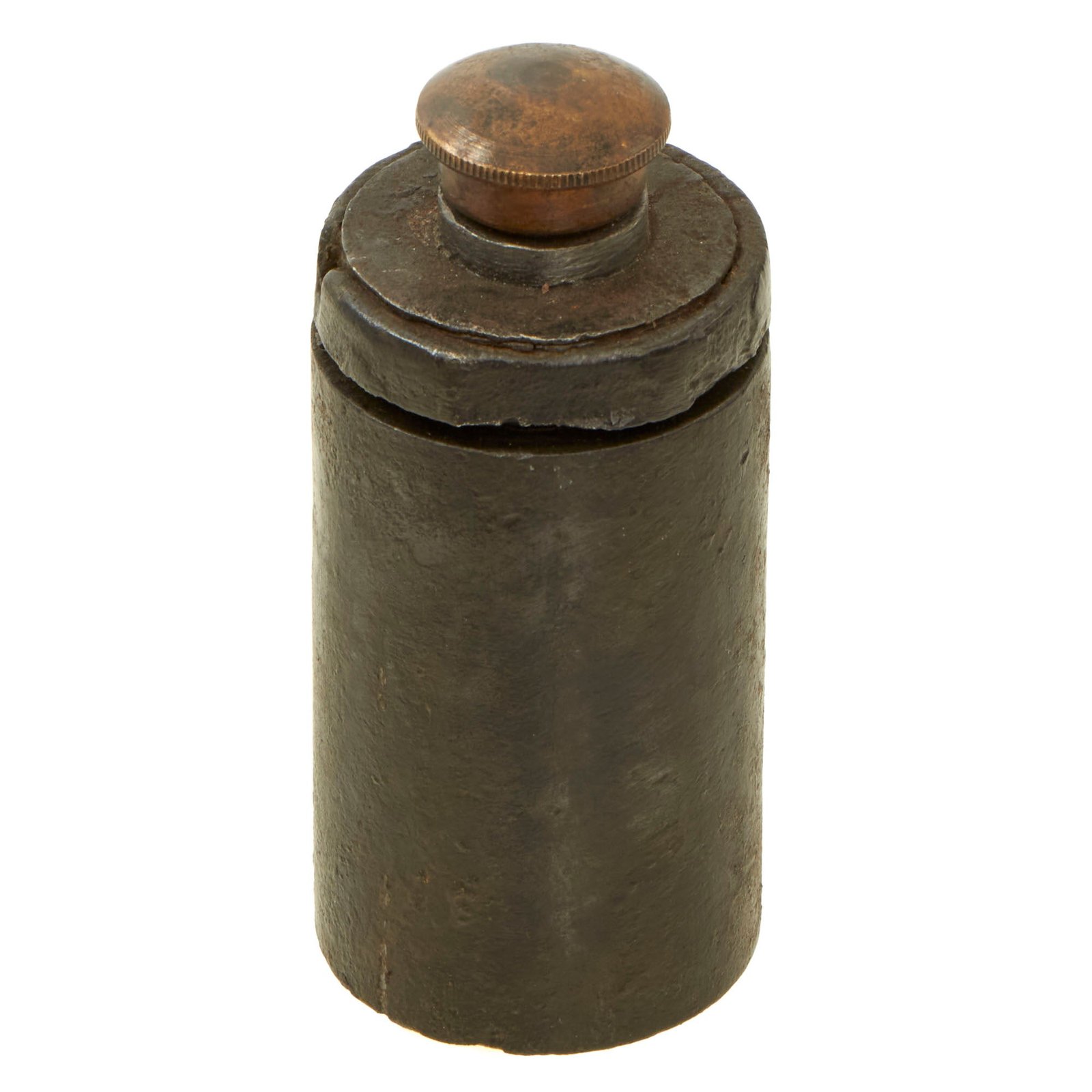Buy Original Italian WWI B.P.D. Hand Grenade with Brass Fuze Screw Cover - Inert | Original Firearms Antique For Sale