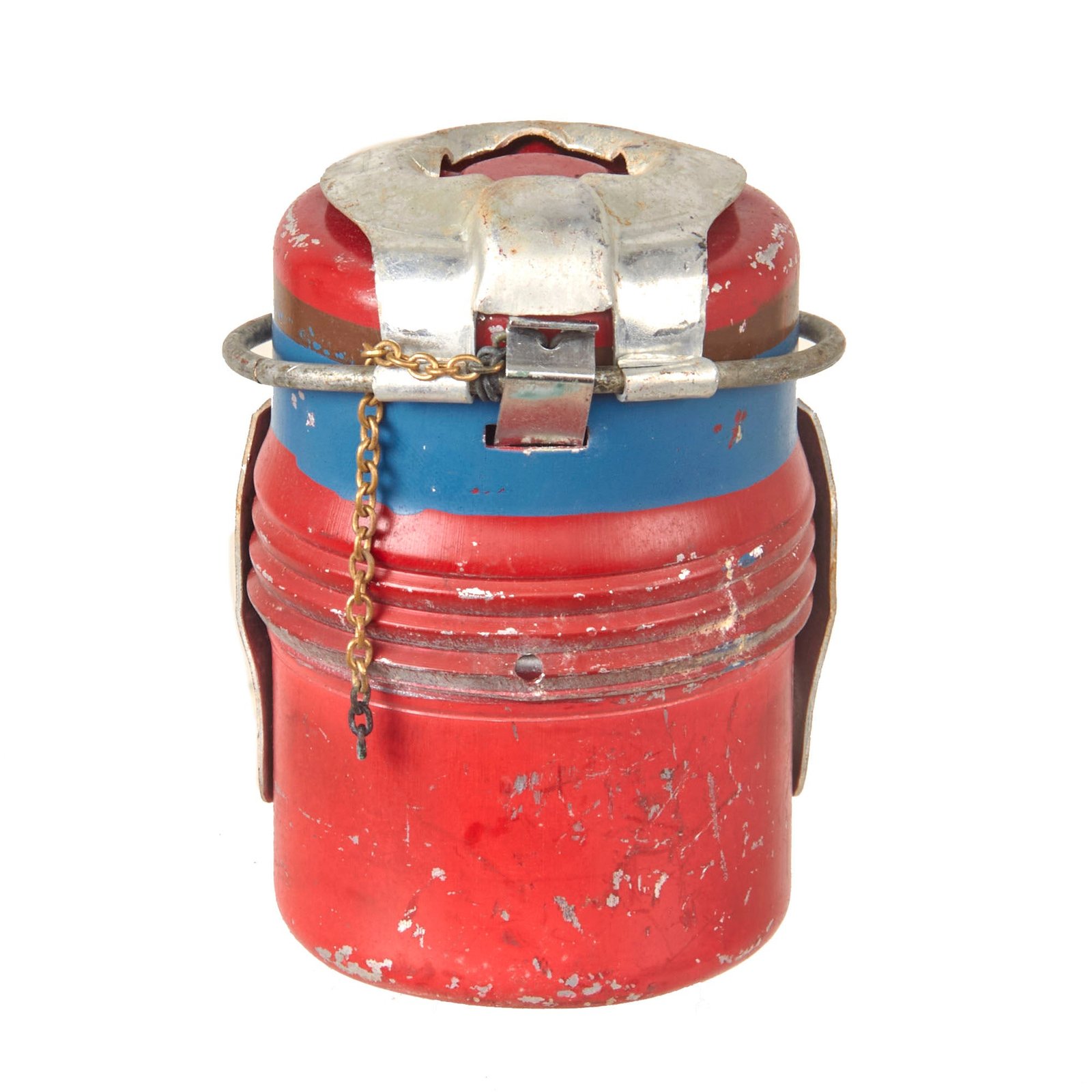 Buy Original Italian WWII Model 35 Red Devil Grenade by Societa Romana - Bomba a Mano Mod. 35 - Dated 1990 | Original Firearms Antique For Sale