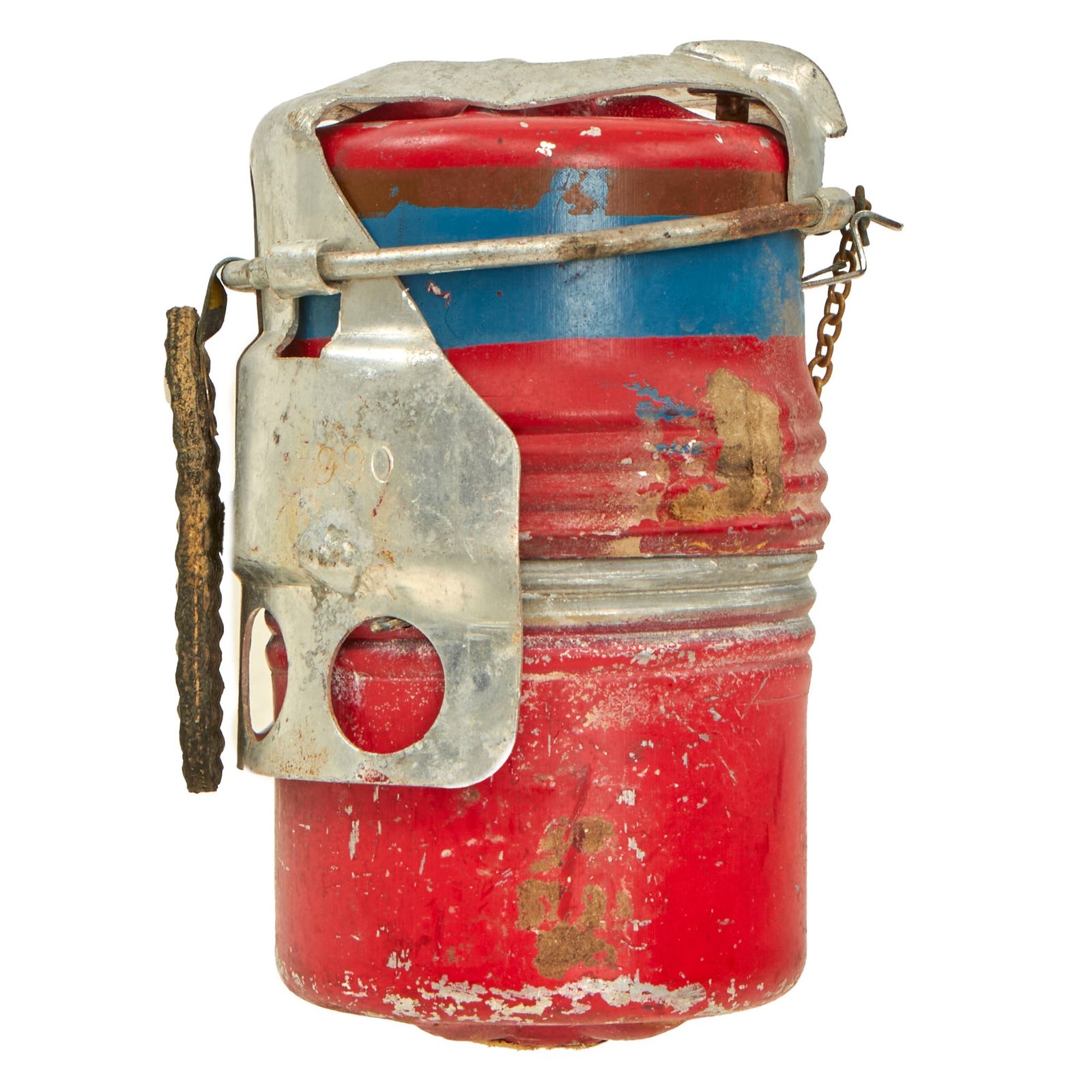 Buy Original Italian WWII Model 35 Red Devil Grenade by Societa Romana - Bomba a Mano Mod. 35 - Dated 1990 | Original Firearms Antique For Sale