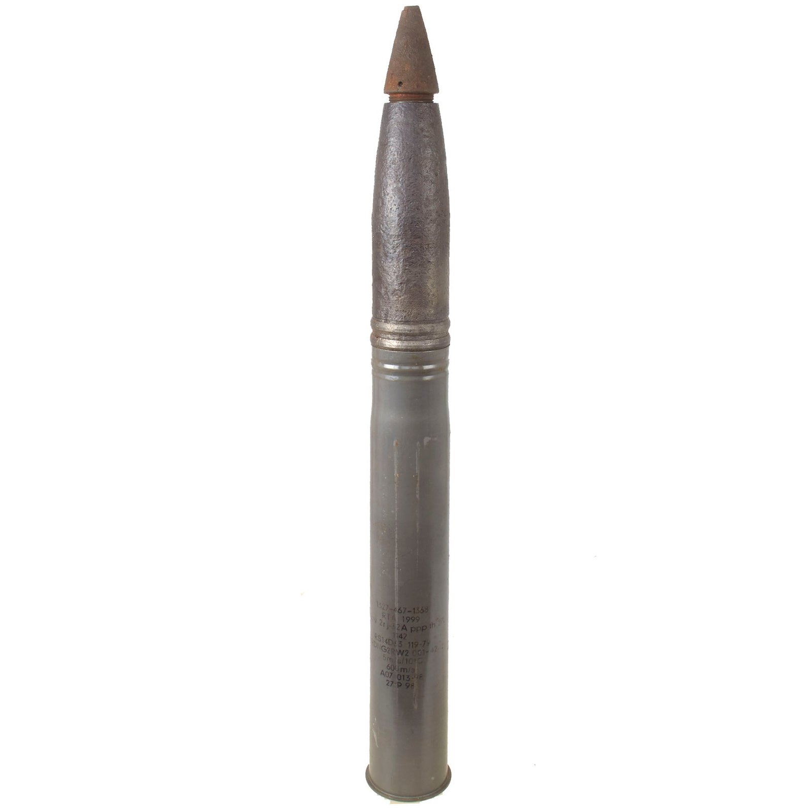 Buy Original German WWII 8.8cm Flak 18 Shell with Projectile as Used in Tiger I Tank - Inert | Original Firearms Antique For Sale