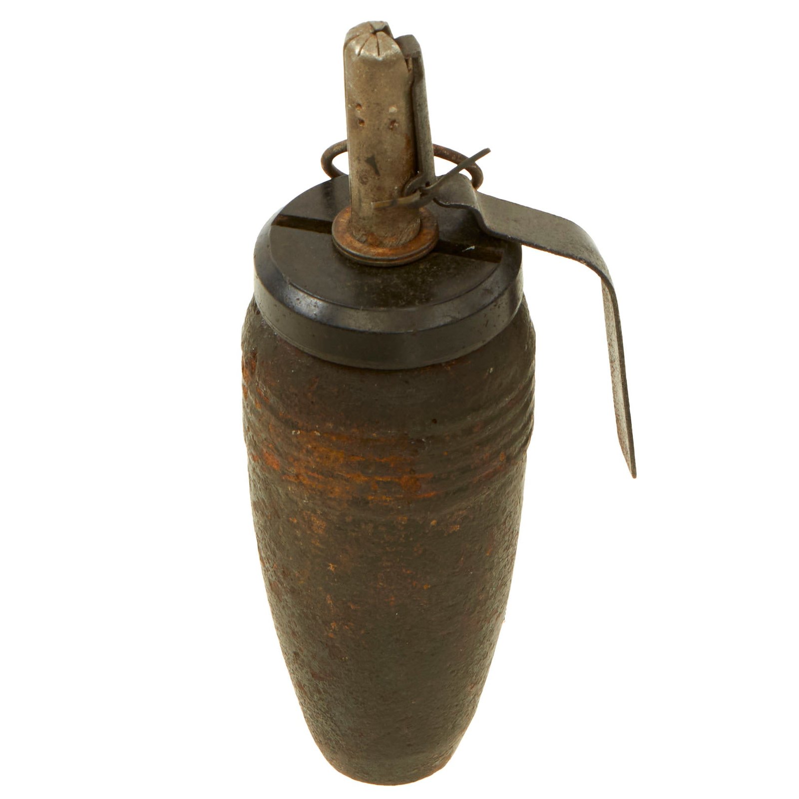 Buy Original Finnish Winter War Soviet Russian 50mm Mortar Head Converted Hand Grenade - Inert | Original Firearms Antique For Sale