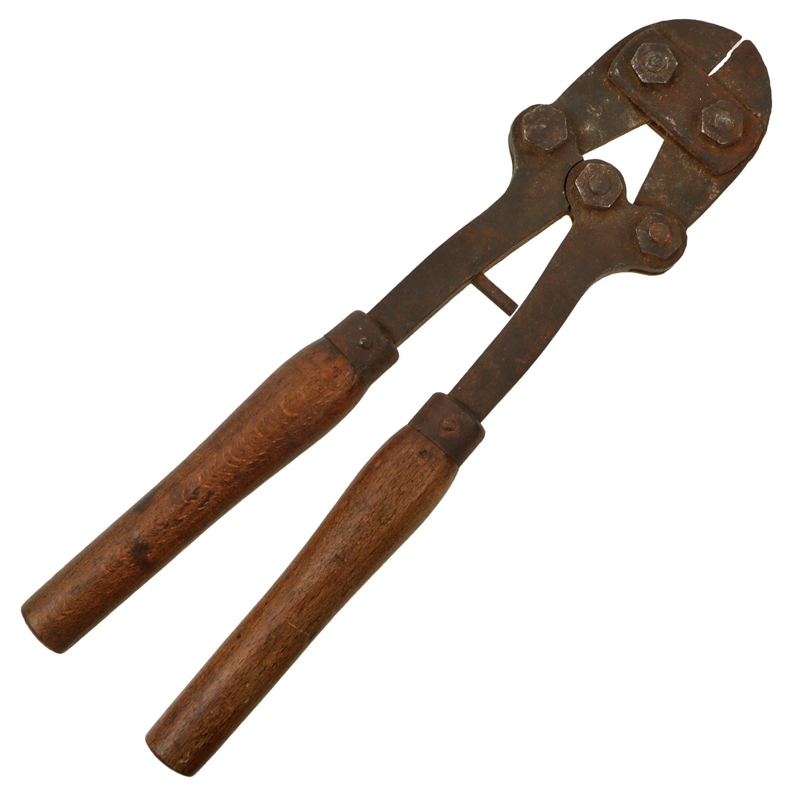 Original French WWI Era Engineers Short Handled Wire Cutters by Peugeot Freres