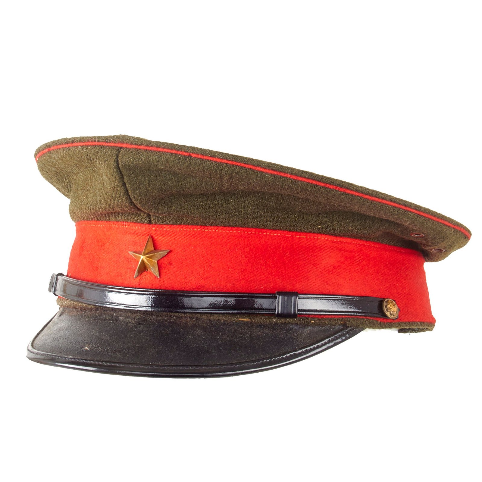 Original Pre-WWII Imperial Japanese Army Type 45 Officer Visor Cap