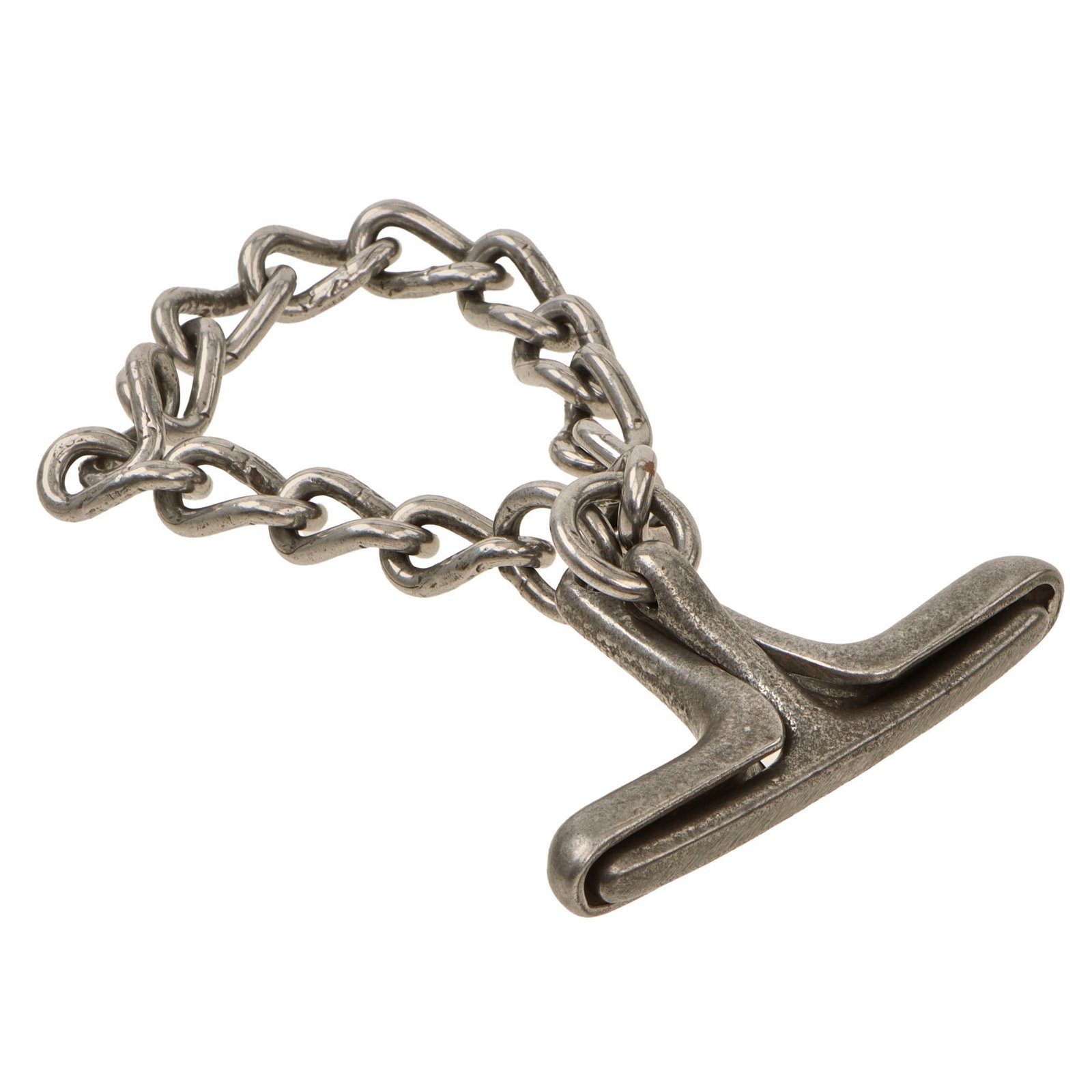 Original German WWII Era Police “Come Along” Chain Nipper Handcuffs