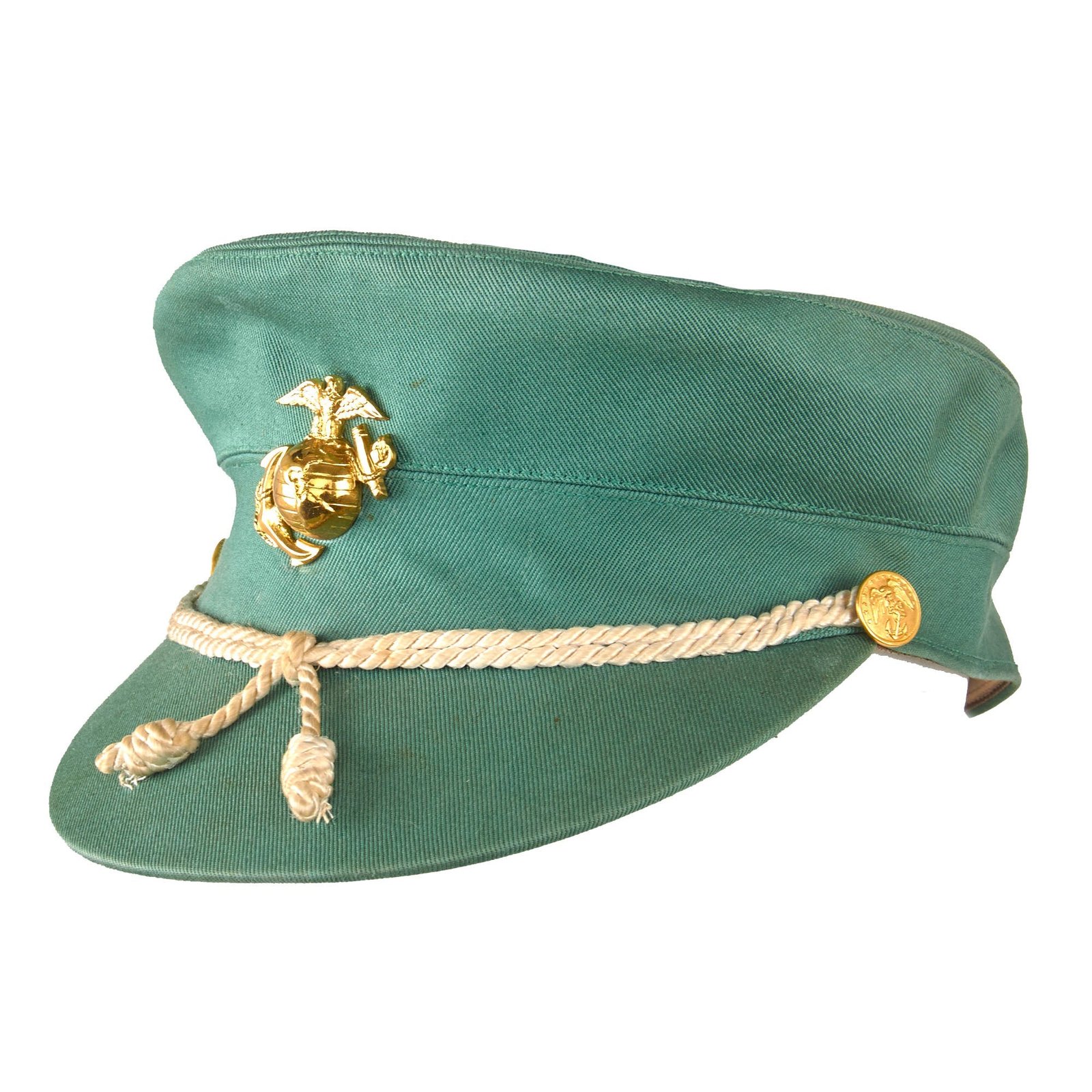 Original U.S. WWII Marine Corps USMC Named Women's Hobby Hat by Knox - Size 22 ½ - Sergeant Mary J. Kadansky