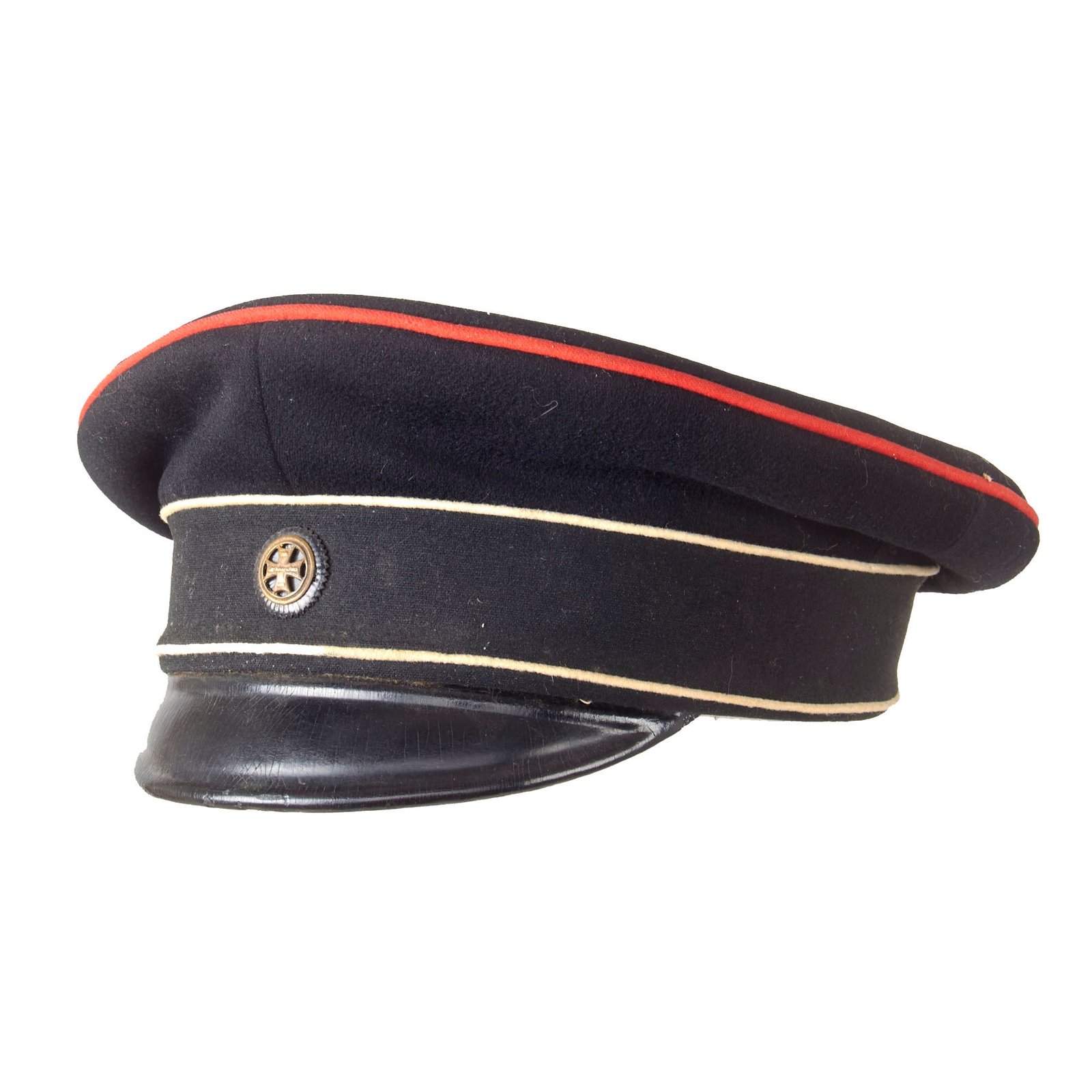Original Imperial German Prussian WWI Landwehr Reserve Troops M1910 Visor Cap by Pelzwaren, Hüte, & Mützen of Cassel