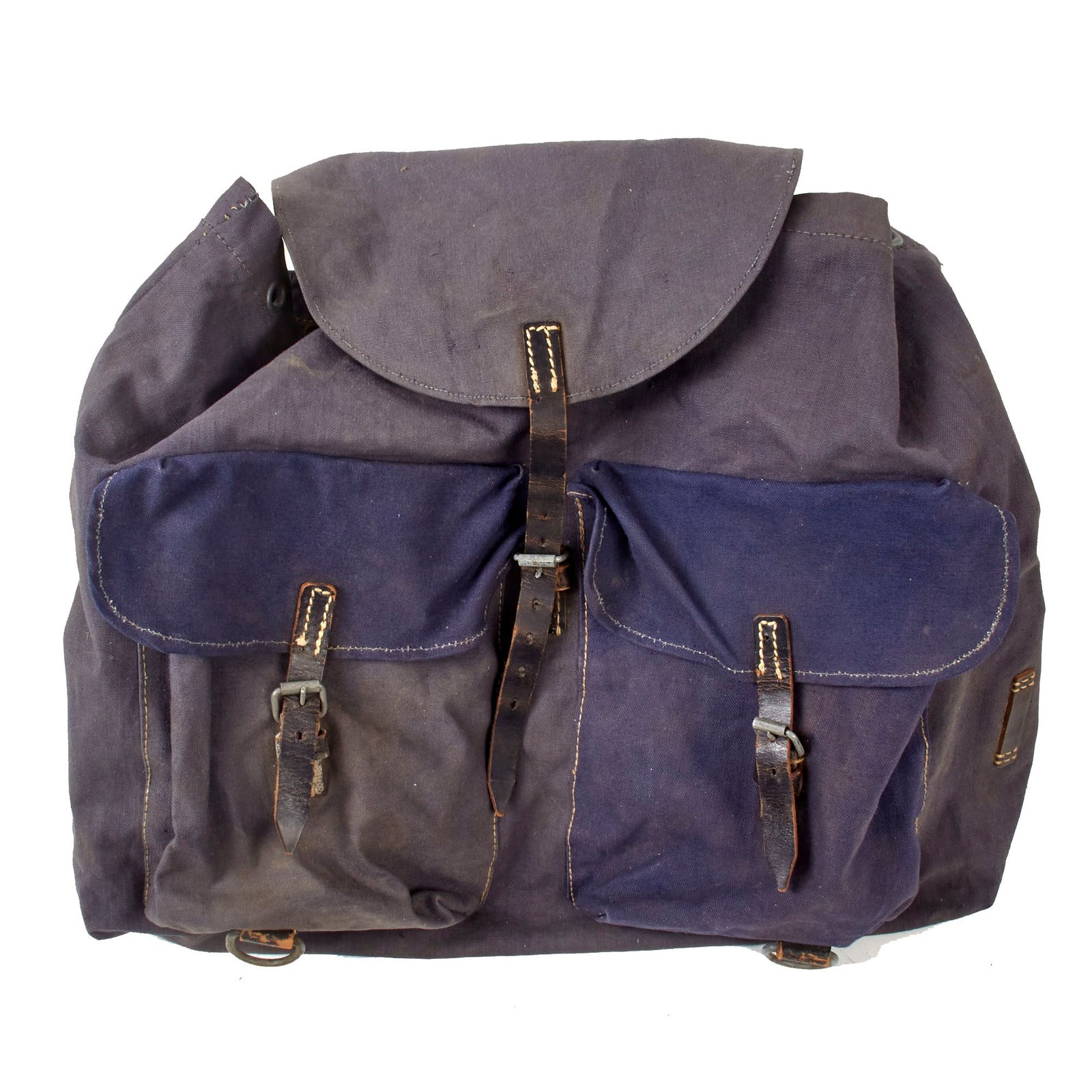 Original German WWII Luftwaffe Air Force M41 Tornister Backpack / Knapsack - RBNr. Marked