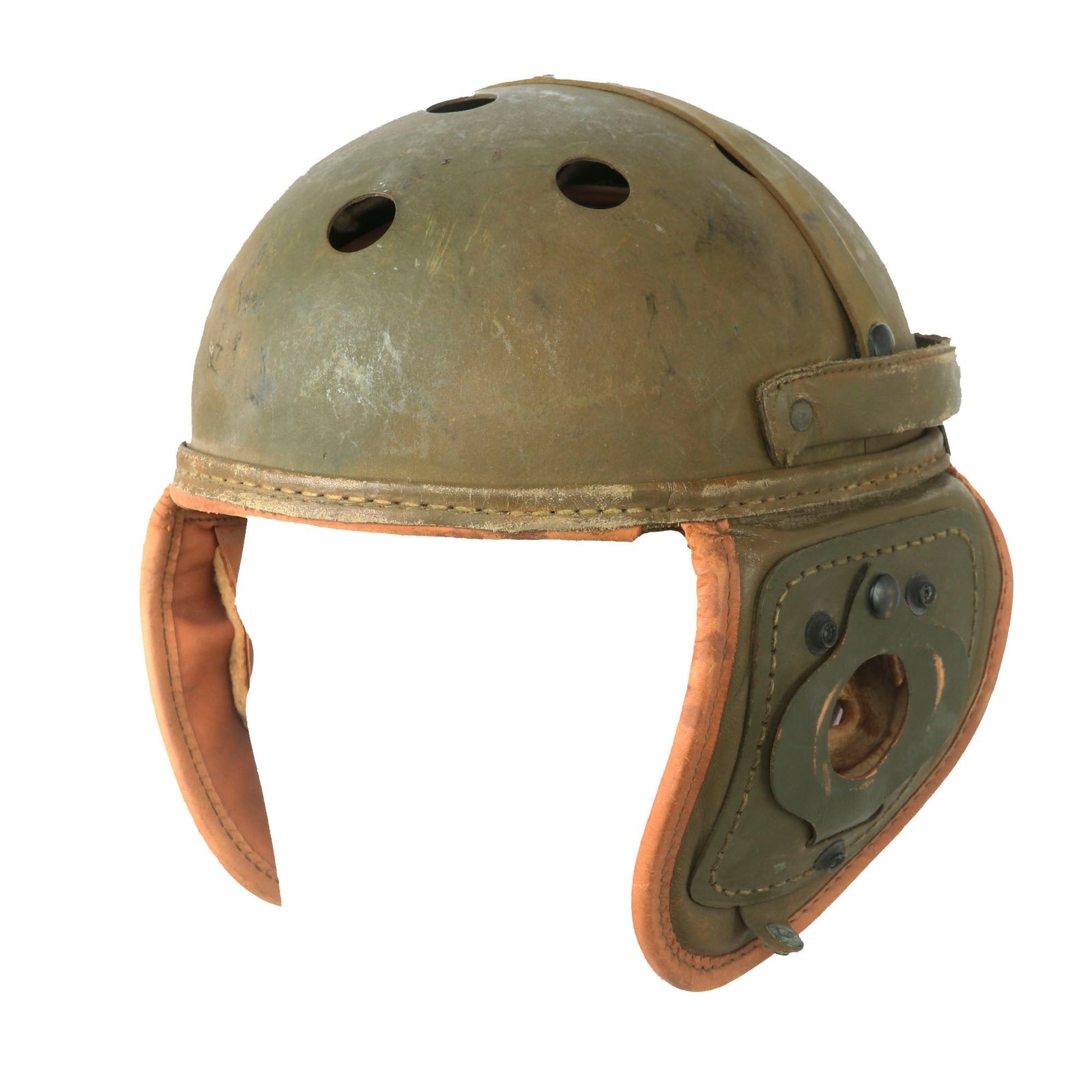 Buy Original U.S. WWII M38 Tanker Helmet by Rawlings Manufacturing Co - Size 7¼ | Original Firearms Antique For Sale