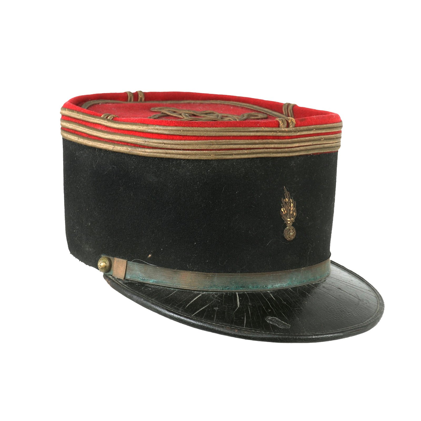 Buy Original French WWI Private Purchase Infantry Officer Captain’s Kepi | Original Firearms Antique For Sale