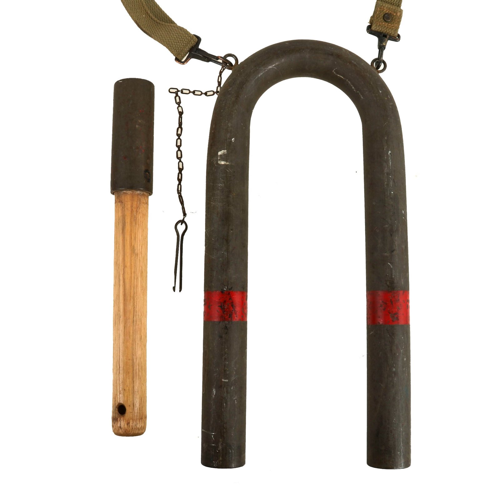 Buy Original WWI / WWII U.S. Gas Alert Trench Gong Alarm | Original Firearms Antique For Sale