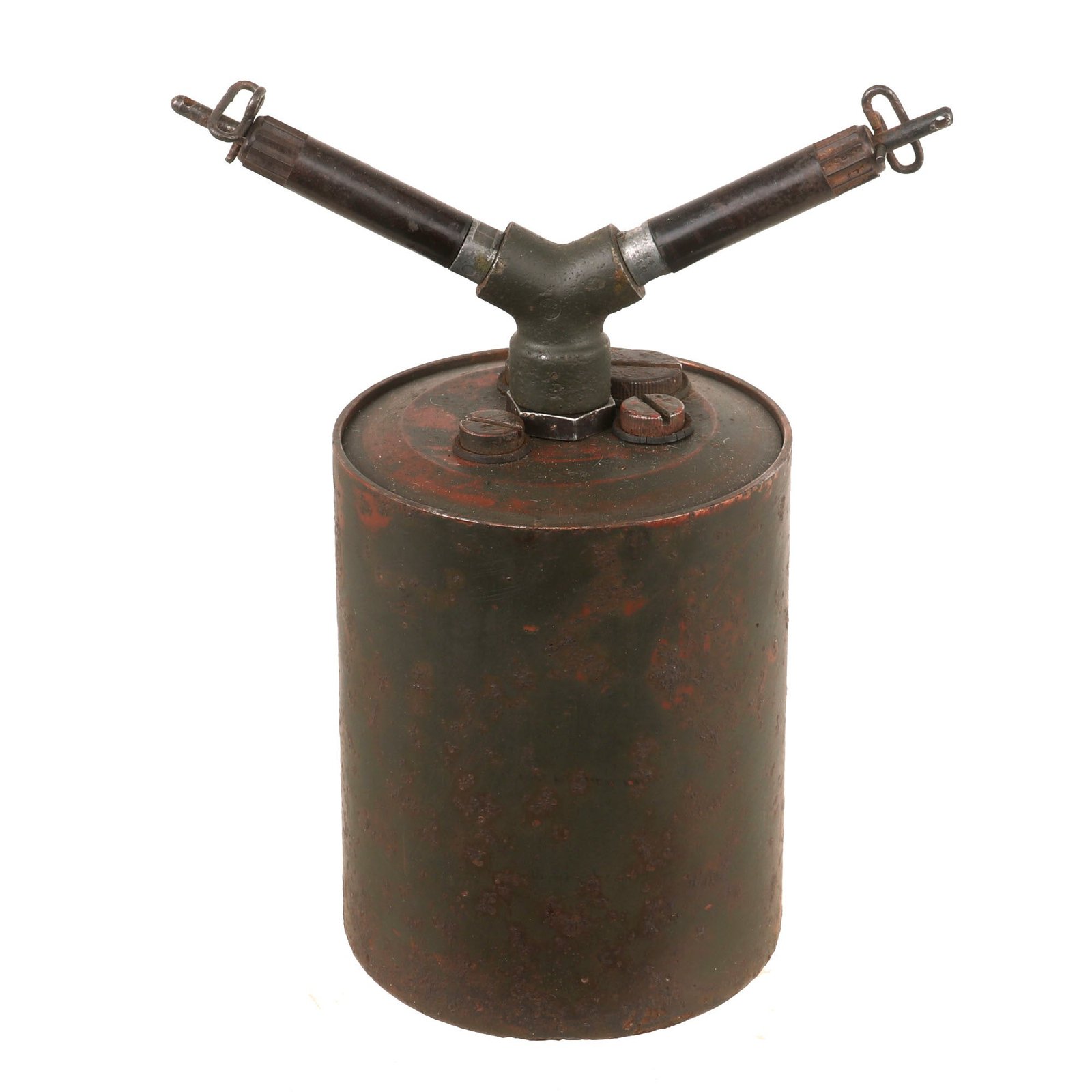 Buy Original German WWII Inert 1941 dated Bouncing Betty S-Mine by Märkische Maschinenbau-Anstalt Teutonia of Frankfurt | Original Firearms Antique For Sale