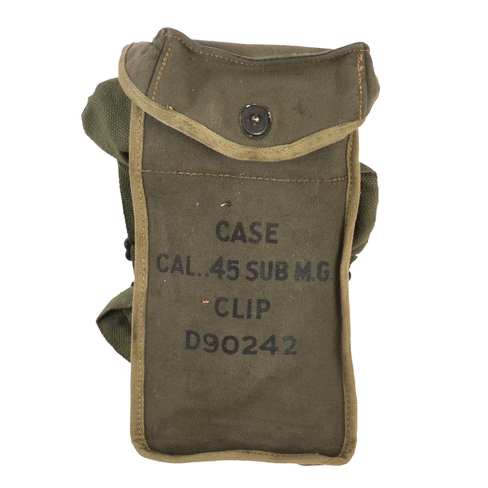 Buy Original U.S. WWII Unissued Grease Gun Magazine Pouch NOS | Original Firearms Antique For Sale