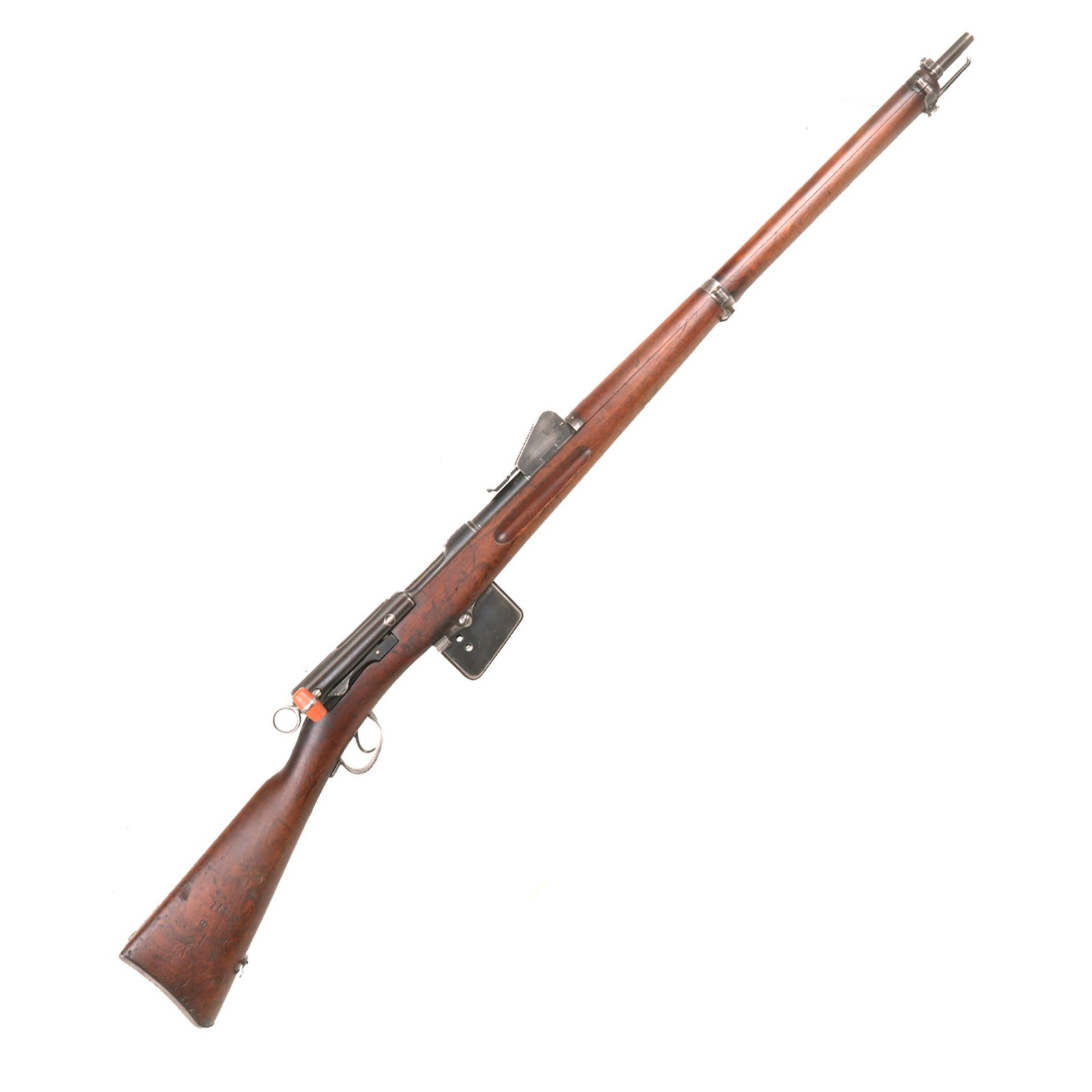 Buy Original Swiss First Model 1889 Schmidt-Rubin Magazine Infantry Rifle with Excellent Bore - Matching Serial 153644 | Original Firearms Antique For Sale