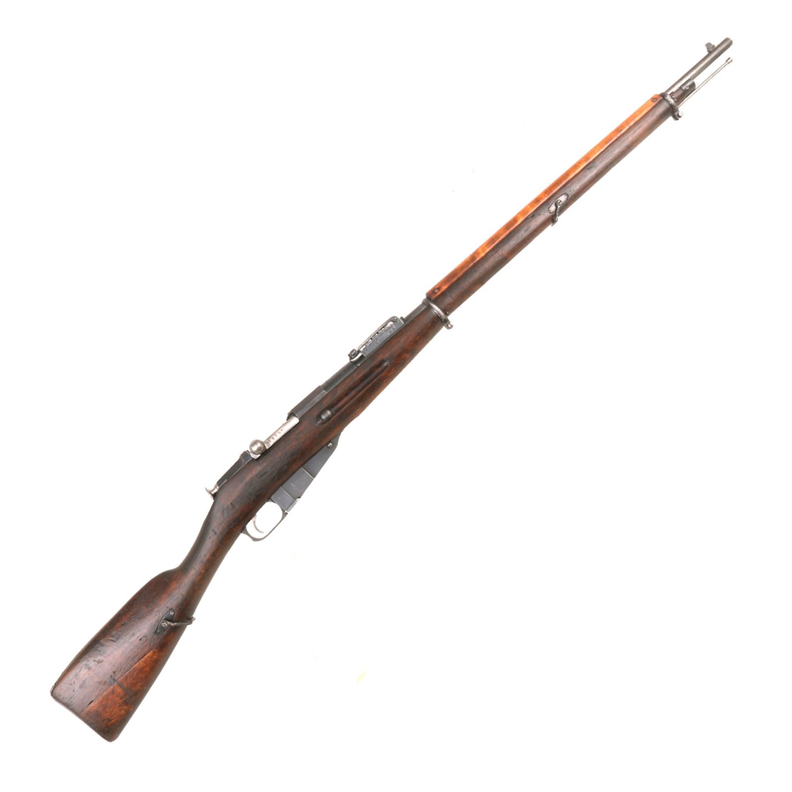 Buy Original Antique Imperial Russian Mosin-Nagant M1891 Three-Line Infantry Rifle by Châtellerault in France Serial 443416 - dated 1894 | Original Firearms Antique For Sale