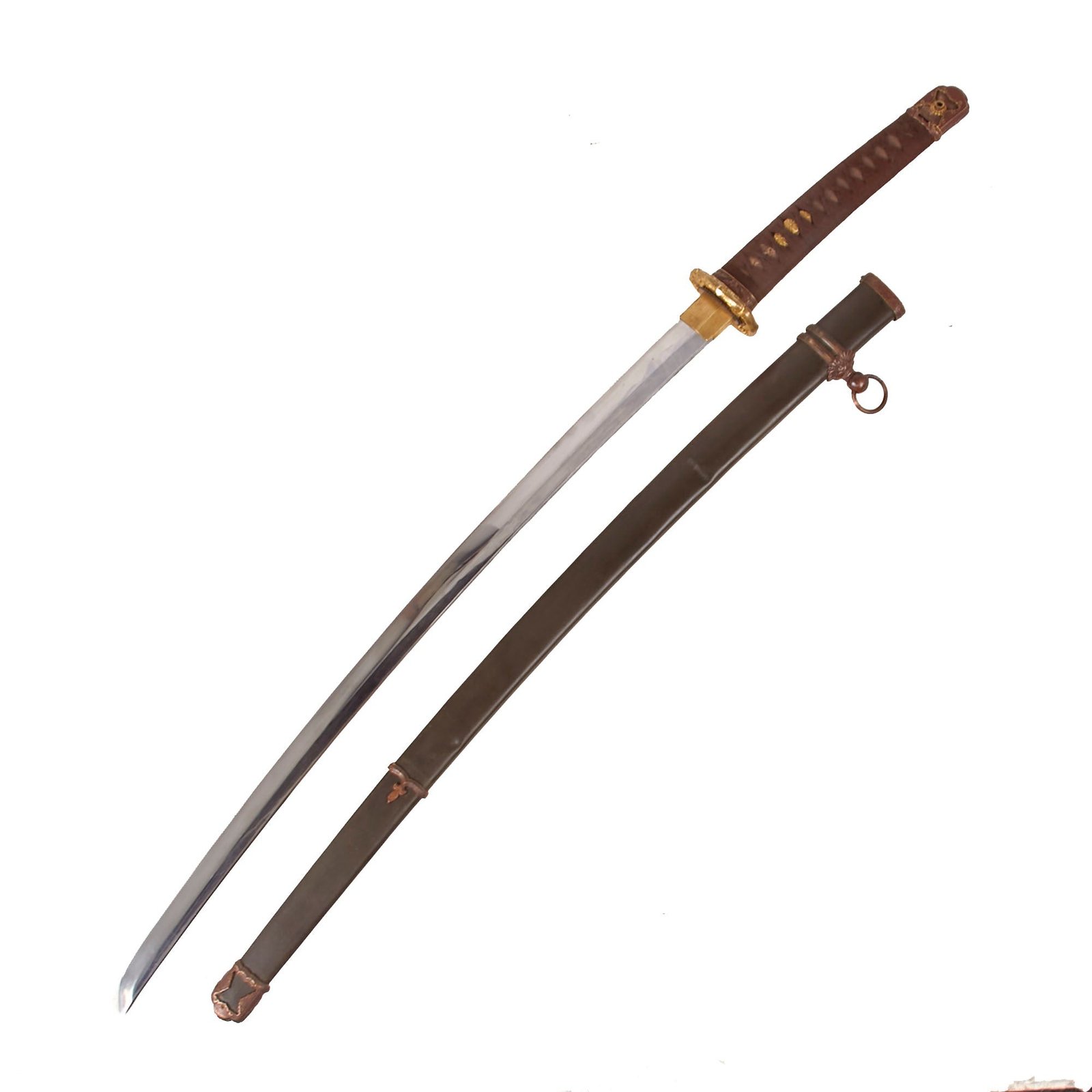 Buy Original Japanese WWII Type 98 Shin-Gunto Katana Sword by KANEYUKI with Steel Scabbard - Dated 1945 | Original Firearms Antique For Sale