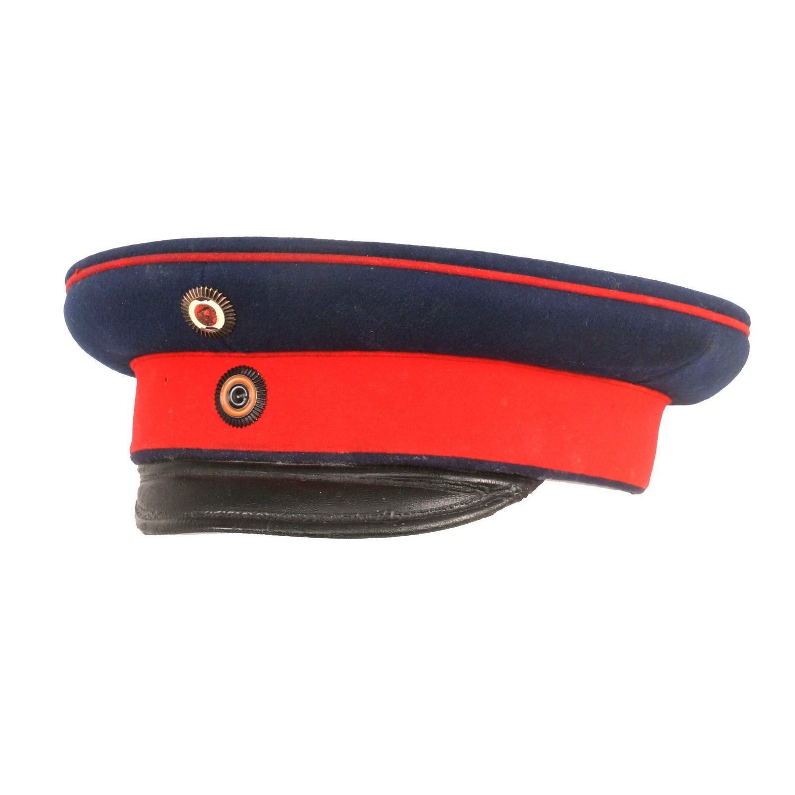 Buy Original Imperial German WWI Prussian Dark Blue Infantry EM/NCO Dunkelblau Schirmmütze Visor Cap with Maker Marking | Original Firearms Antique For Sale