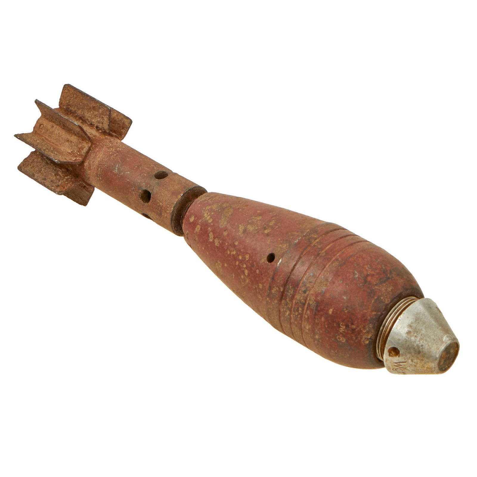 Buy Original German WWII Inert 5cm Mortar Round - Leichter Granatwerfer 36 | Original Firearms Antique For Sale