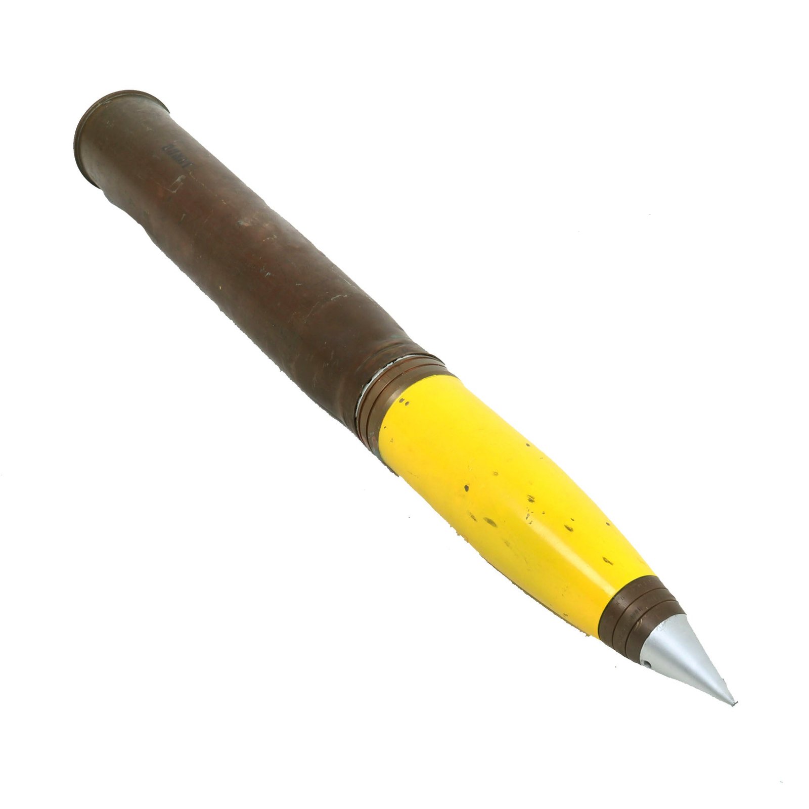 Buy Original British WWII QF 3.7-Inch Anti-Aircraft Round Dated 1941 - Inert | Original Firearms Antique For Sale