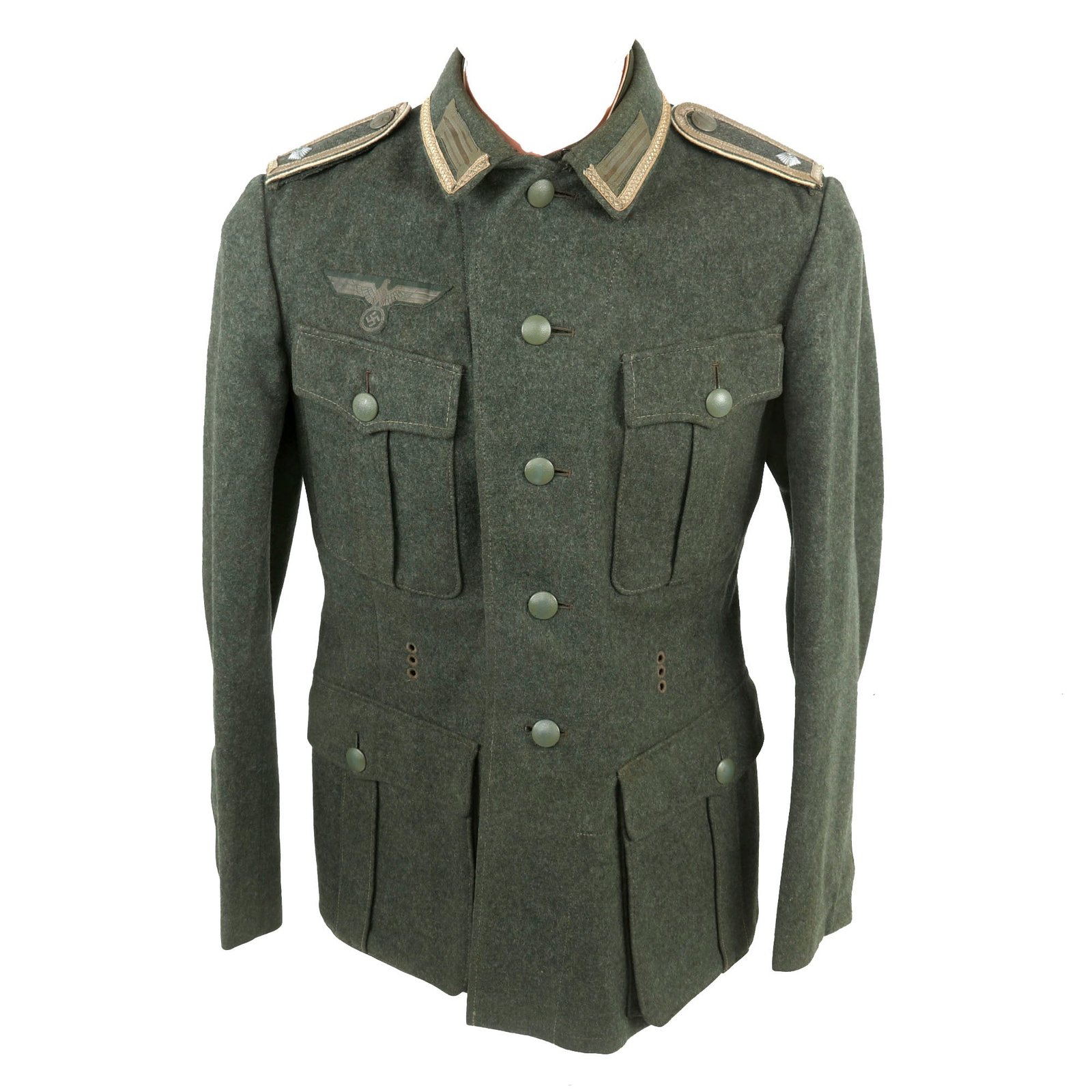 Buy Original German WWII Excellent Unissued Heer Army Infantry Feldwebel NCO M40 Combat Tunic - Dated 1941 | Original Firearms Antique For Sale