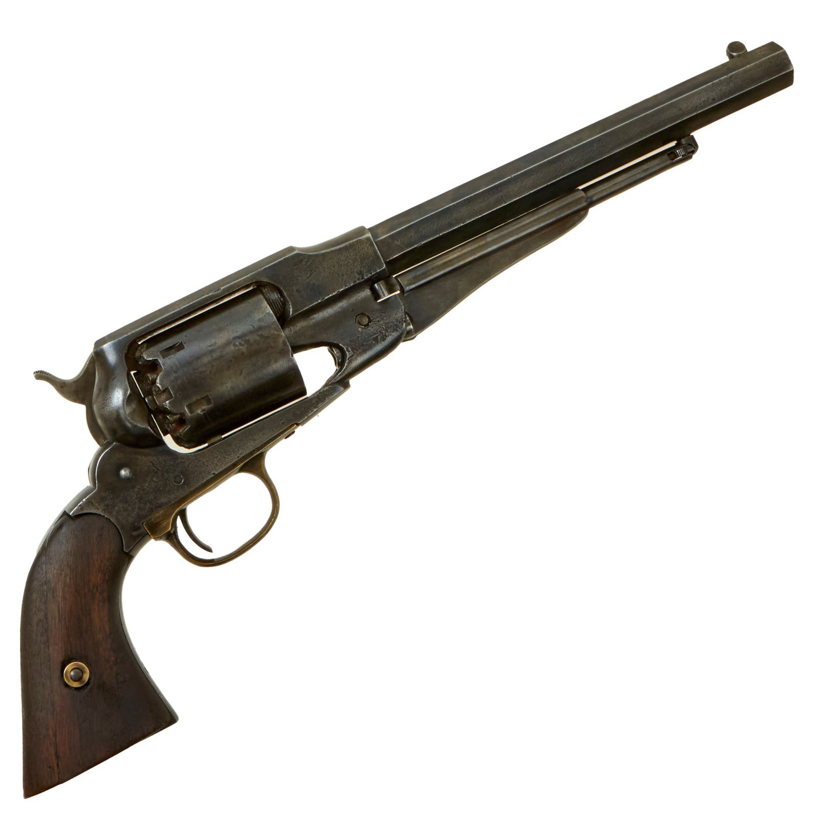 Buy Original U.S. Civil War Remington New Model 1863 Army .44cal Percussion Revolver - Serial 91082 | Original Firearms Antique For Sale