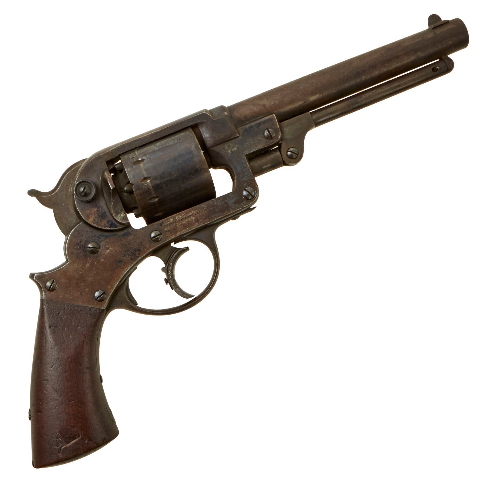 Buy Original U.S. Civil War Starr Arms M1858 .44 Double Action Army Percussion Revolver Serial 16359 - Needs Adjustment | Original Firearms Antique For Sale
