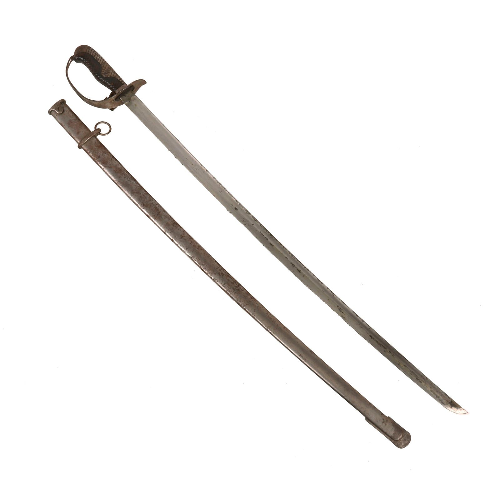 Buy Original Japanese Pre WWII M1899 Type 32 "Ko" 1st Pattern Cavalry Saber Dated 1907 with Scabbard & Finger Loop - Serial 74531 | Original Firearms Antique For Sale