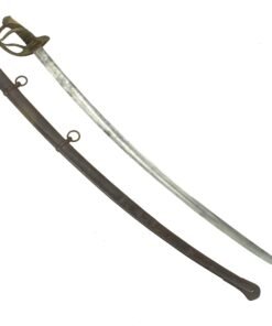 Buy Original U.S Civil War German Made M-1840 "Wrist Breaker" Heavy Cavalry Saber by W. Walscheid Solingen | Original Firearms Antique For Sale
