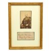 Buy Original U.S. Civil War Framed Major General George Meade Autograph & CVD Photograph with Letter of Provenance - 6¾ x 9¼” | Original Firearms Antique For Sale