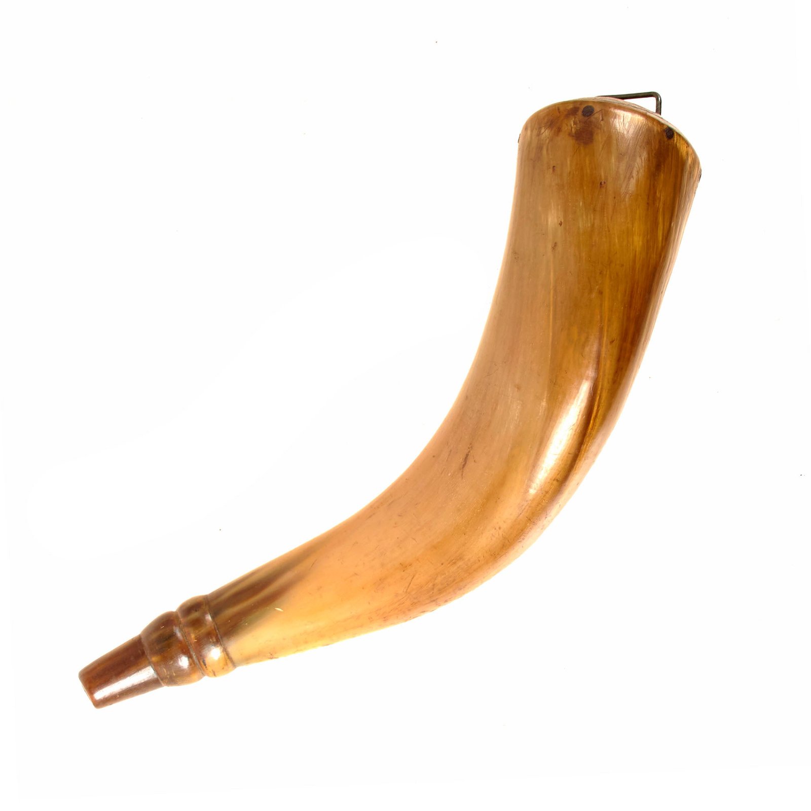 Original U.S. Colonial Era Large Size Powder Horn