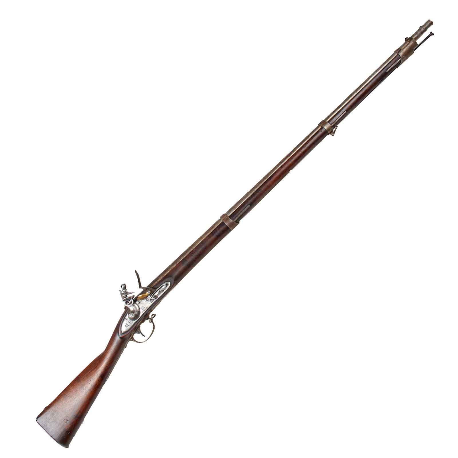 Original U.S. Springfield Model 1816 Contract Musket by Lemuel Pomeroy Dated 1830 - Flintlock Reconversion
