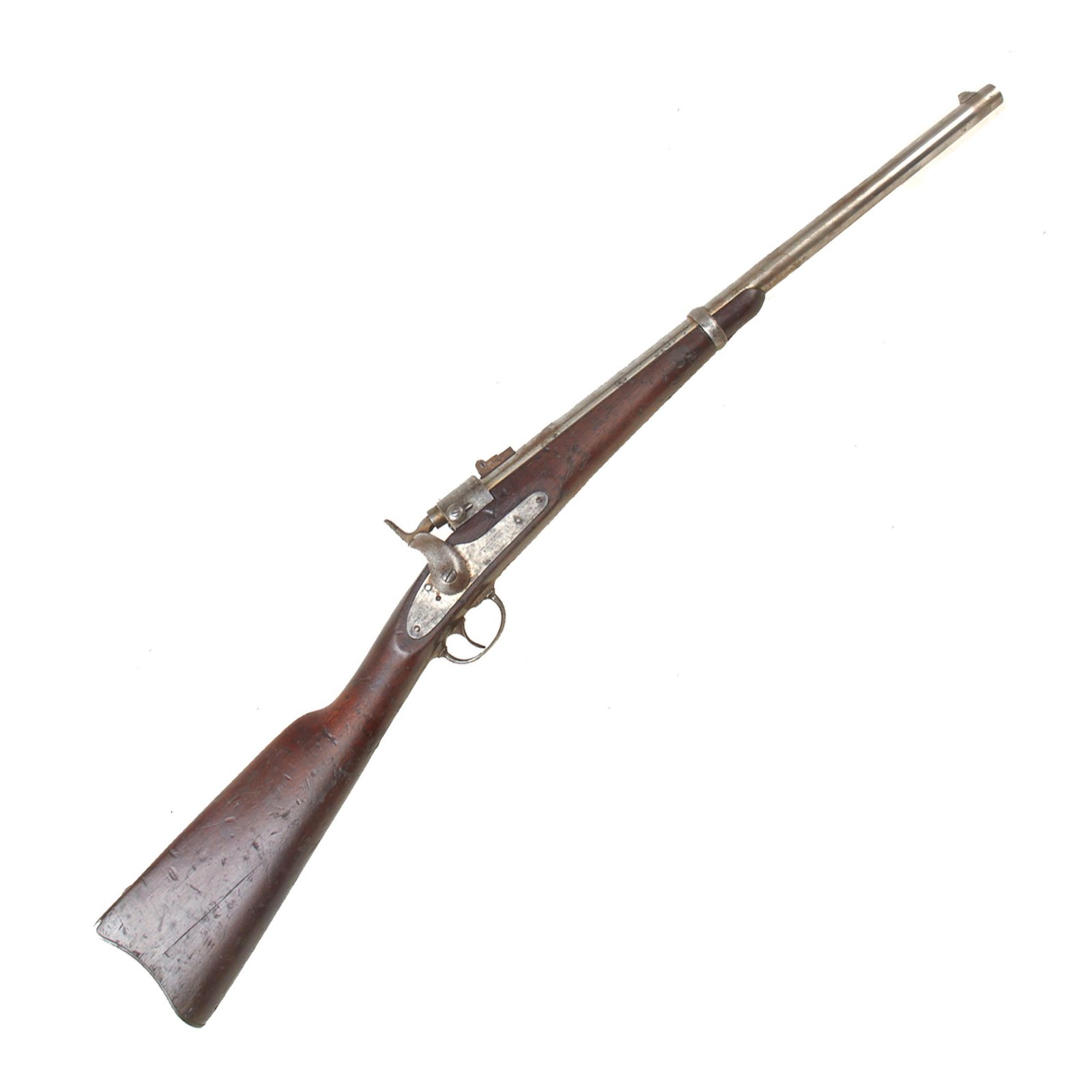 Buy Original U.S. Civil War Joslyn Firearms Co. M1864 Saddle Ring Carbine Serial 7209 with Excellent Bore - dated 1864 | Original Firearms Antique For Sale