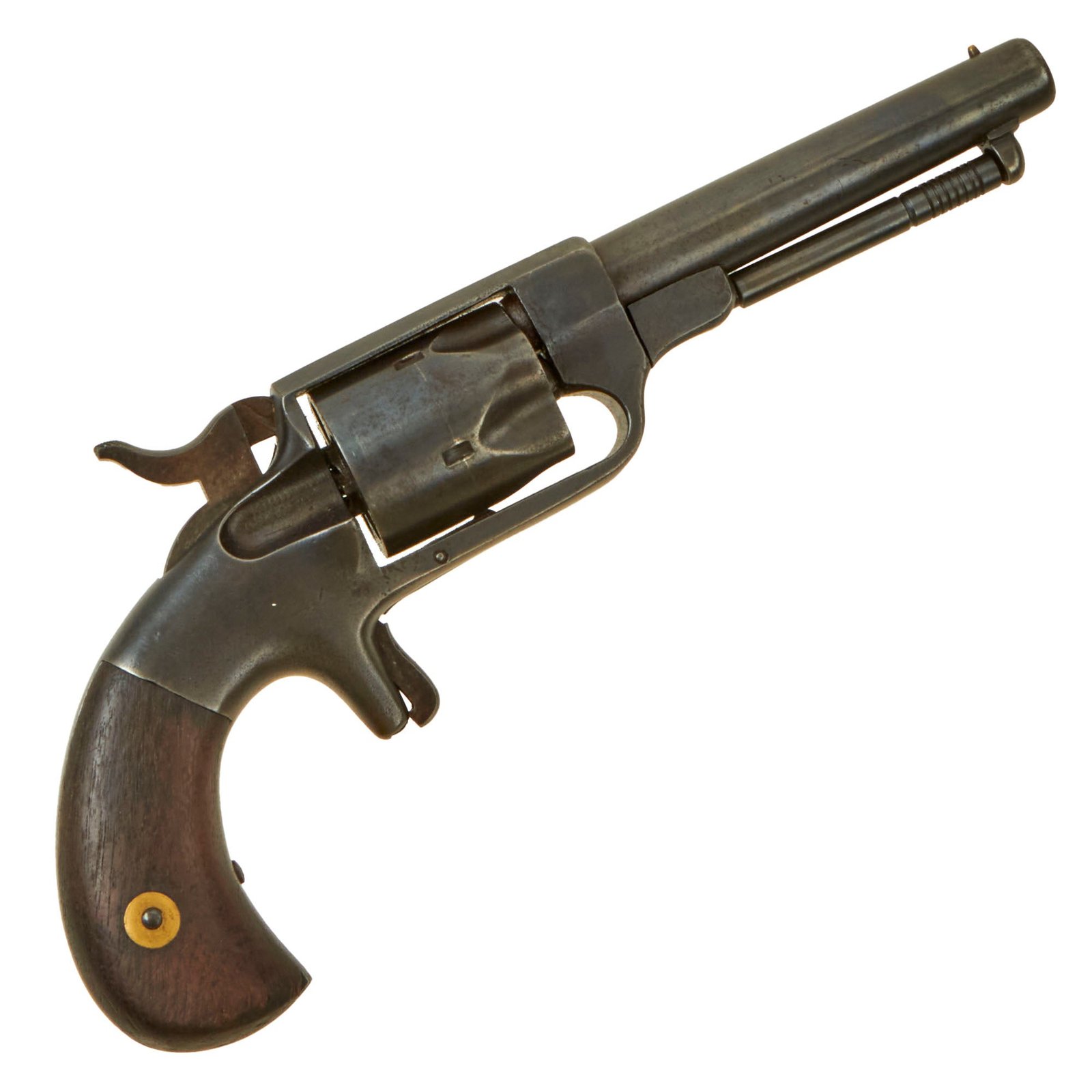 Buy Original U.S. Civil War Era Bacon Arms. Co. .32 Rimfire Pocket Revolver - Matching Serial 356 | Original Firearms Antique For Sale
