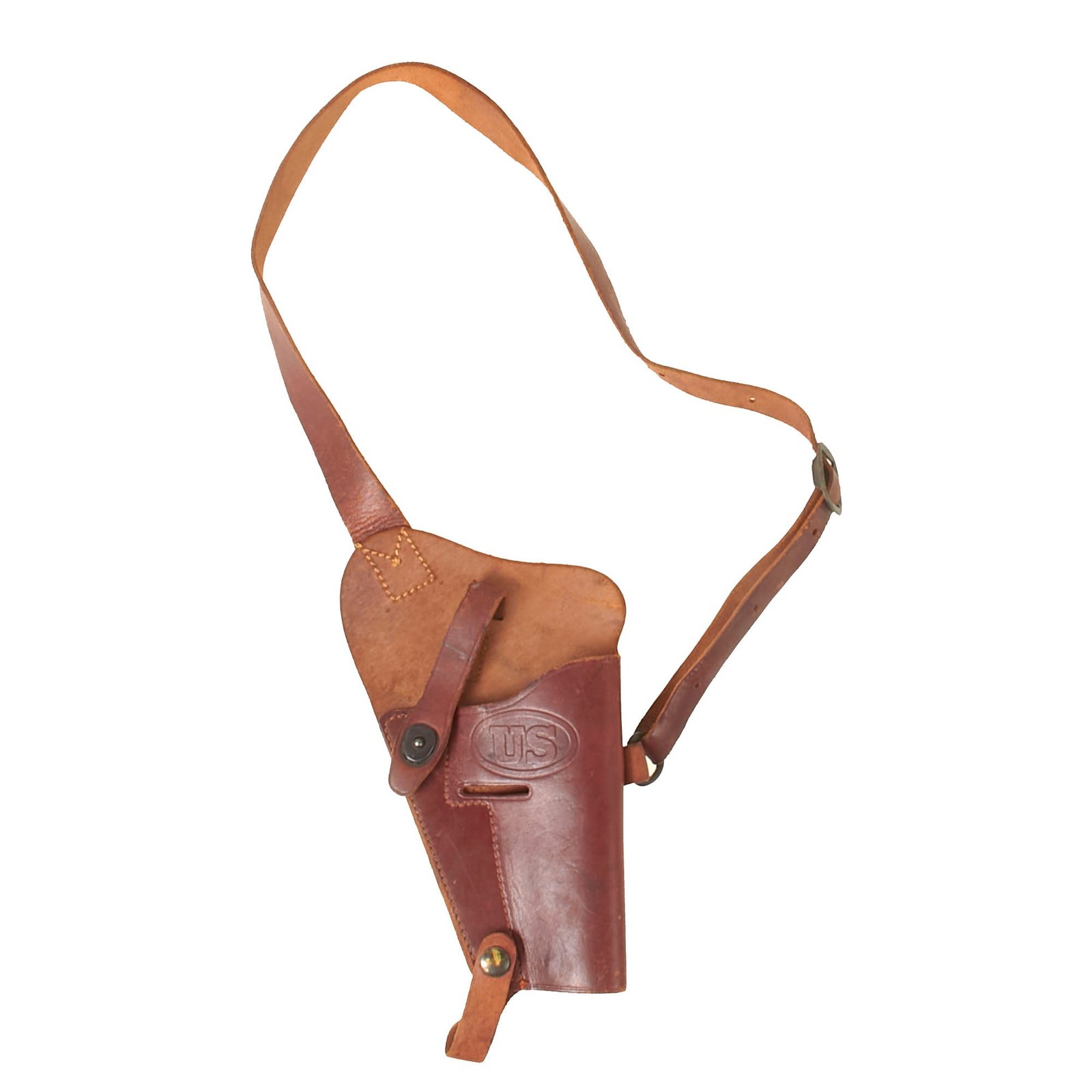 Buy Original U.S. WWII M3 Colt 1911 .45 Tanker Shoulder Holster by Enger-Kress | Original Firearms Antique For Sale