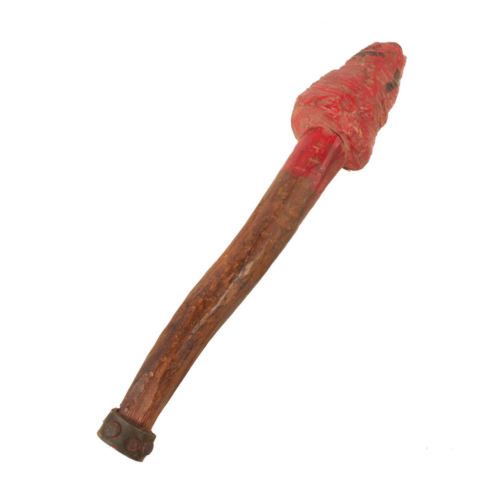 Buy Original WWI German or British Crude Wooden Trench Club - 15” Long | Original Firearms Antique For Sale