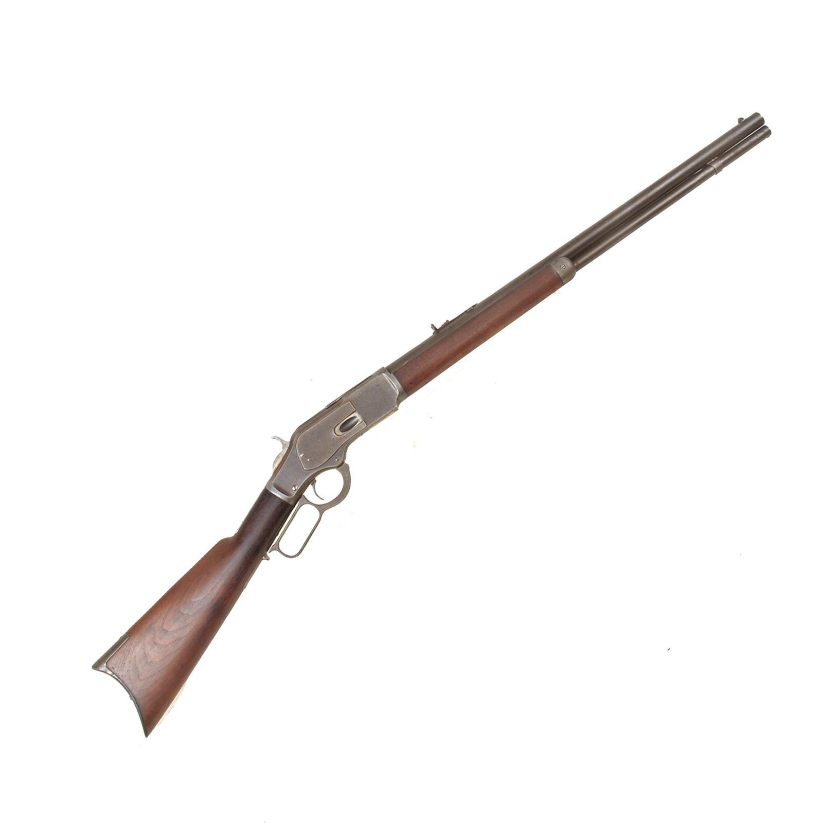 Buy Original U.S. Winchester Model 1873 .44-40 Repeating Rifle with 24" Round Barrel and Surface Oxidation Made in 1882 - Serial 96873A | Original Firearms Antique For Sale