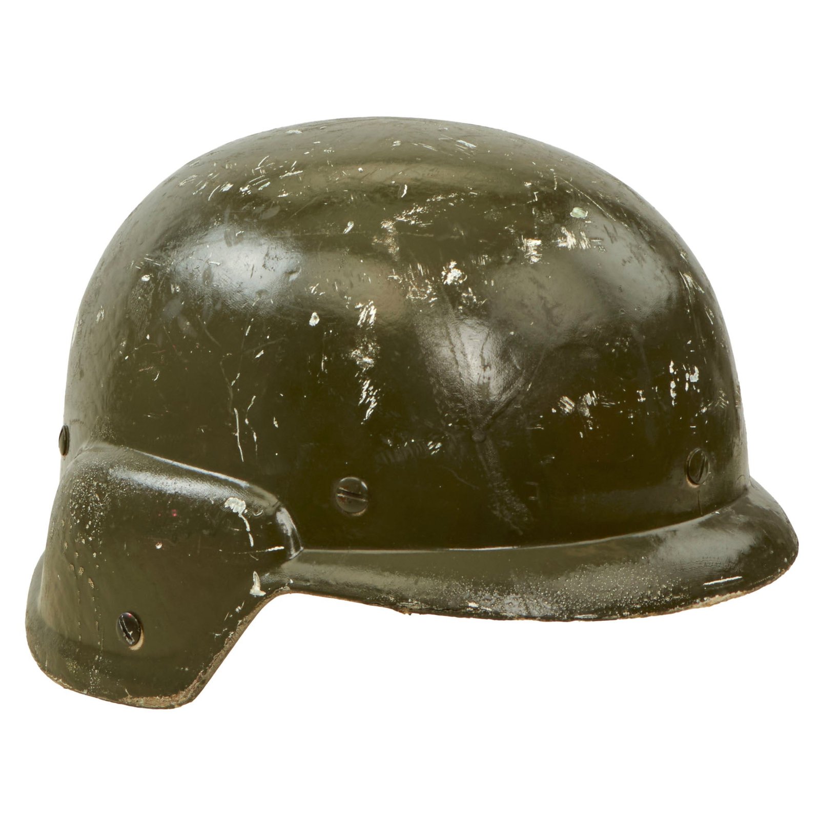 Buy Original U.S. Late 1970s Early Natick Laboratories Pre-Production Experimental PASGT Ceramic Ballistic Helmet - Ca. 1978 | Original Firearms Antique For Sale