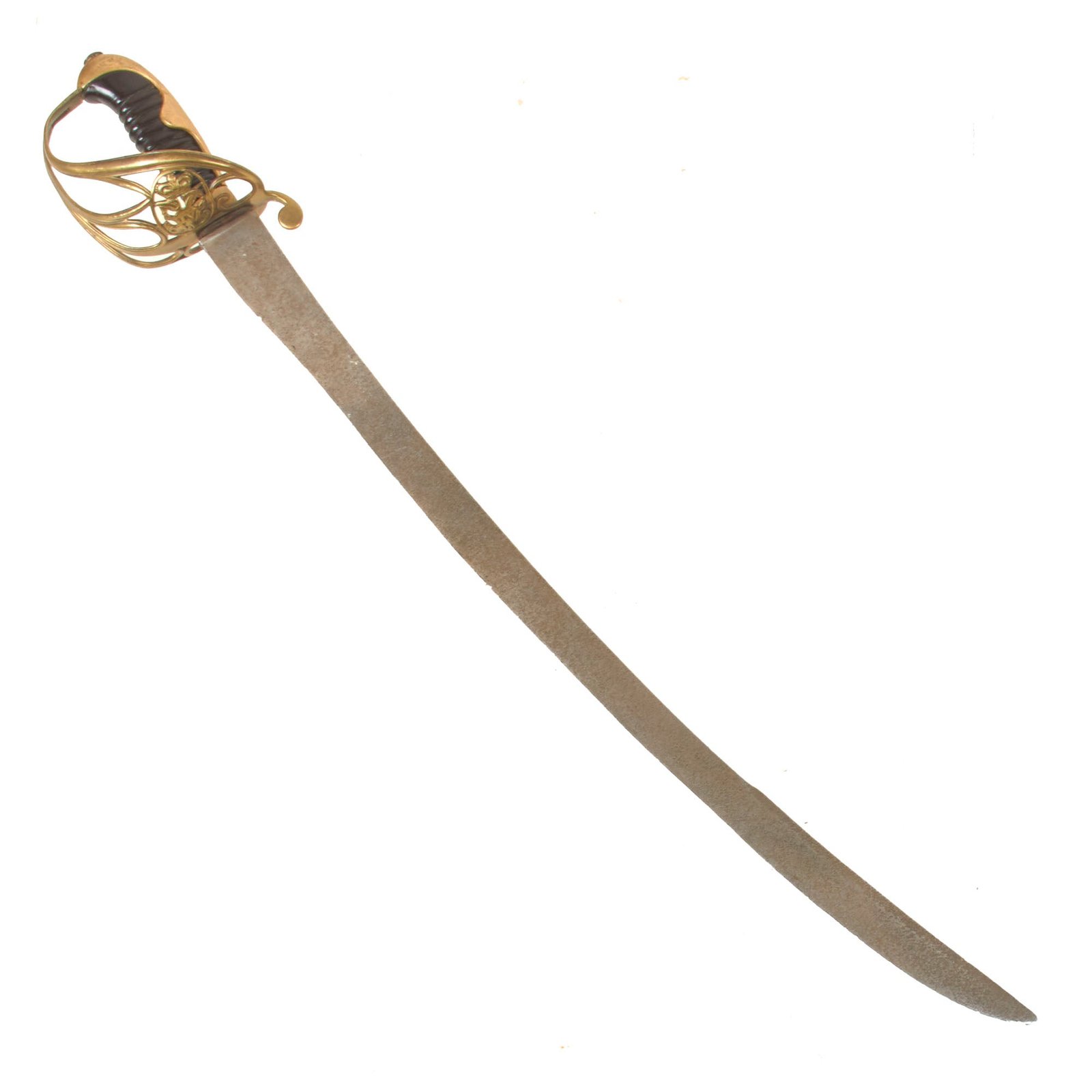Buy Original Early British Pattern 1822 Officer's Sword with George IV Royal Cypher - Circa 1825 | Original Firearms Antique For Sale