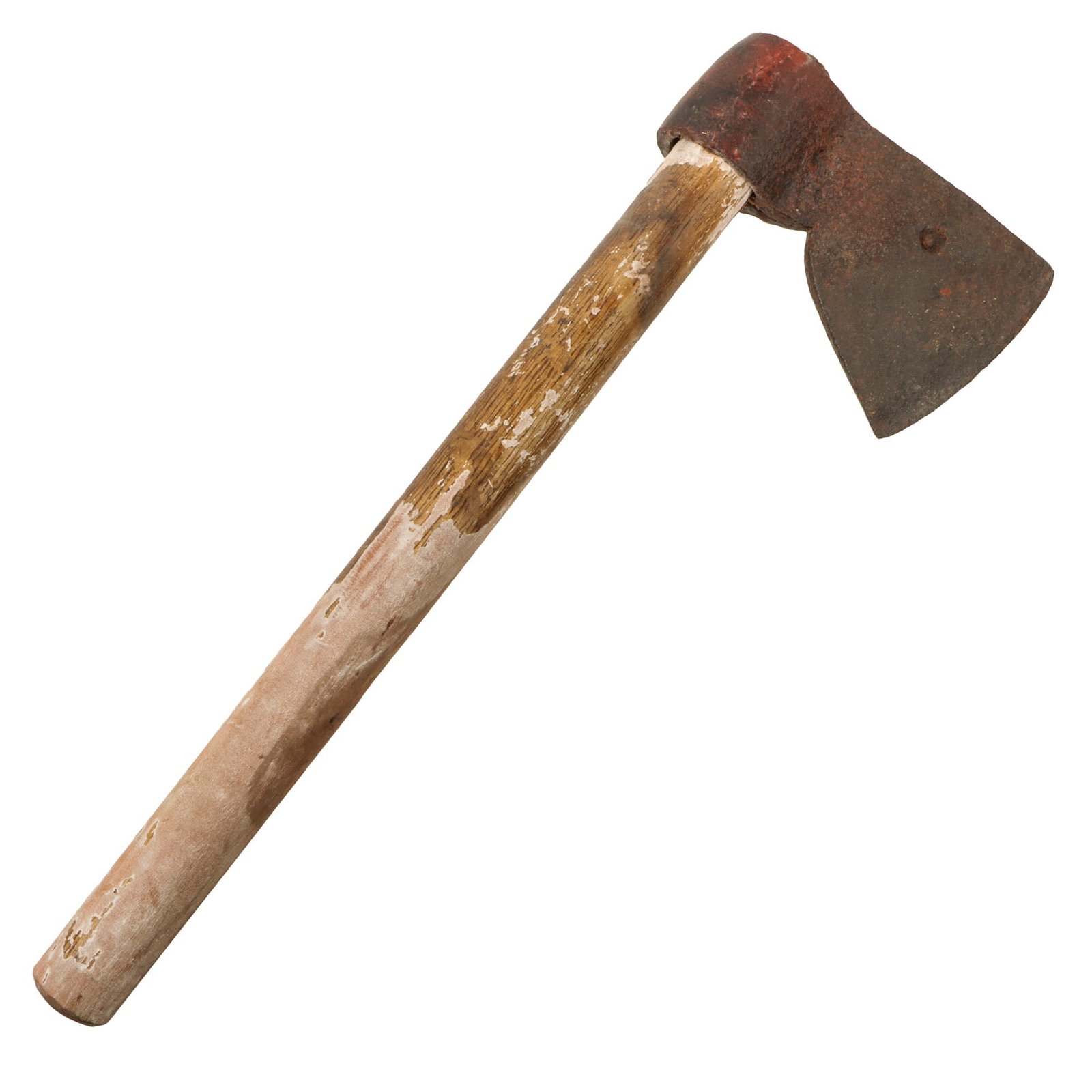 Original U.S. / British Colonial Era Blacksmith Hand Forged Trade Tomahawk with Hallmarks & Added Handle - Found in Mohawk Valley, NY