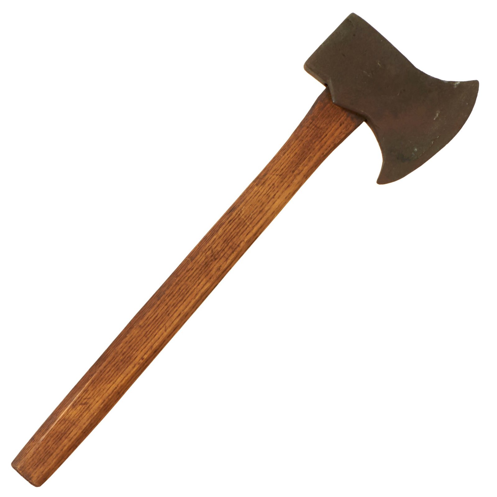 Buy Original U.S. / British Early Revolutionary War era Colonial Blacksmith Hand Forged Felling Axe with Replaced Haft | Original Firearms Antique For Sale