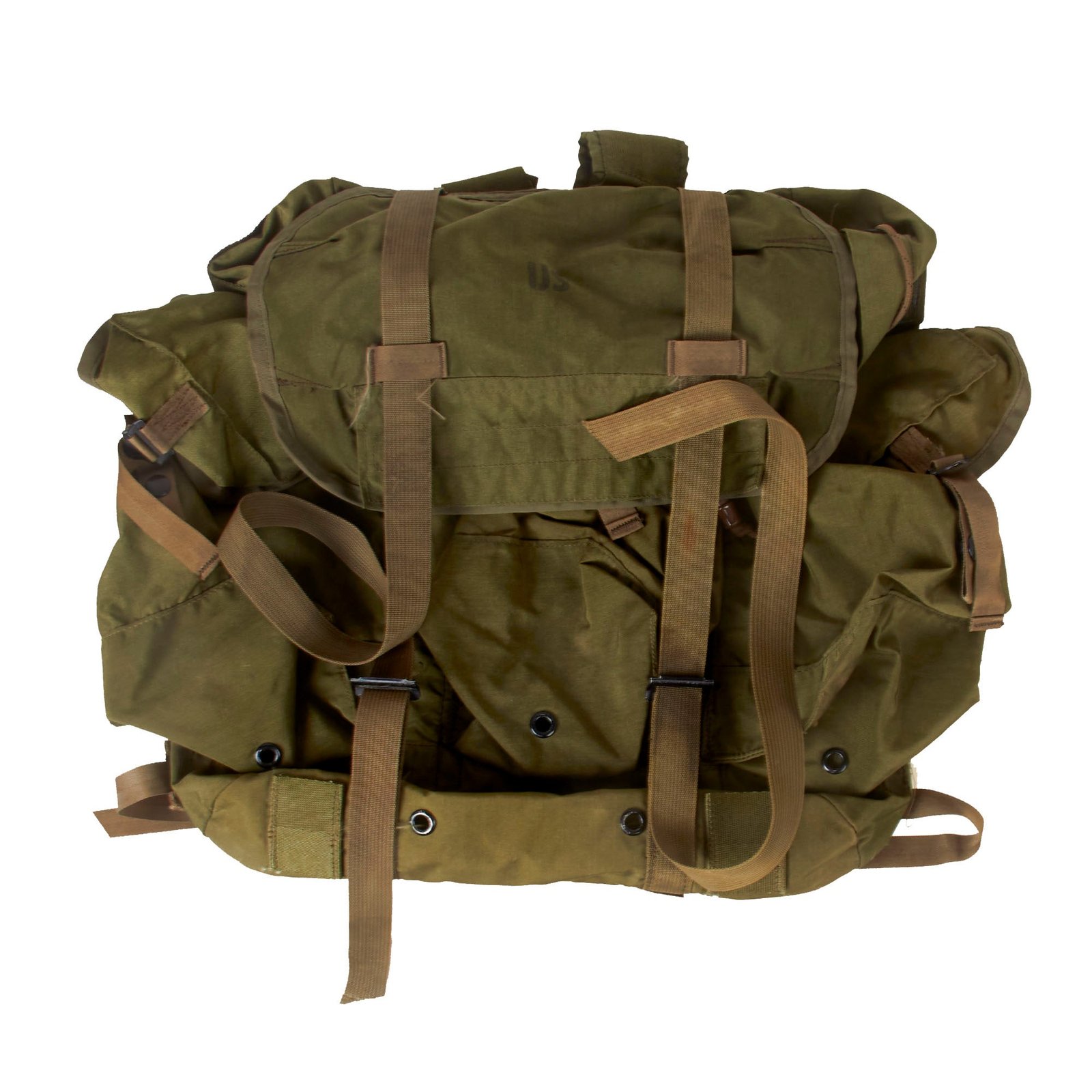 Buy Original U.S. Vietnam War Scarce Tropical Jungle Rucksack - 1968 Dated | Original Firearms Antique For Sale