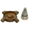 Buy Original German WWII U.S. G.I. Trench Art Made from Flak 88 Components - Shell Casing Ashtray & Fuze Pepper Shaker - Inert | Original Firearms Antique For Sale