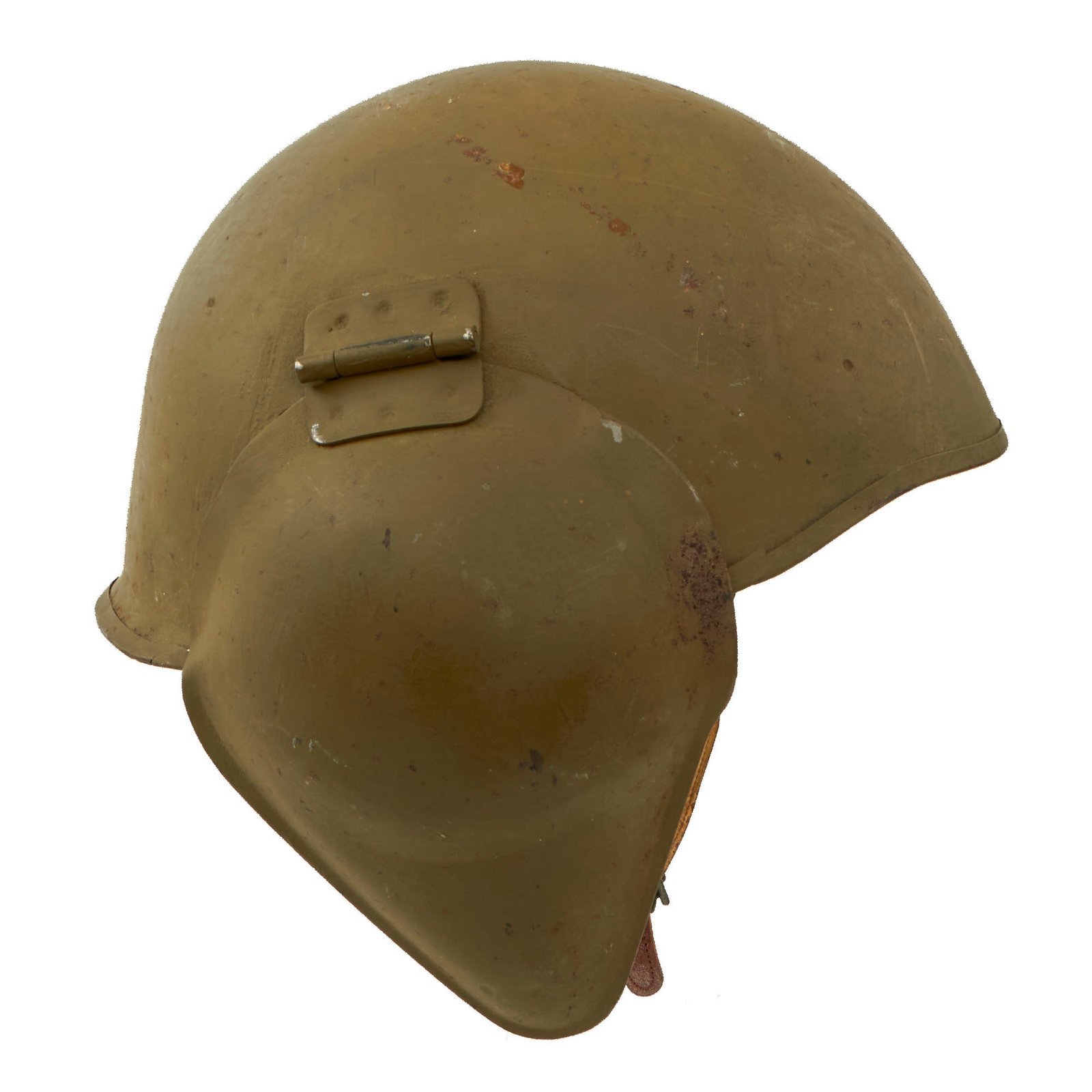 Buy Original U.S. WWII USAAF Bomber Crew M5 Steel FLAK Helmet with Liner and Chinstrap | Original Firearms Antique For Sale