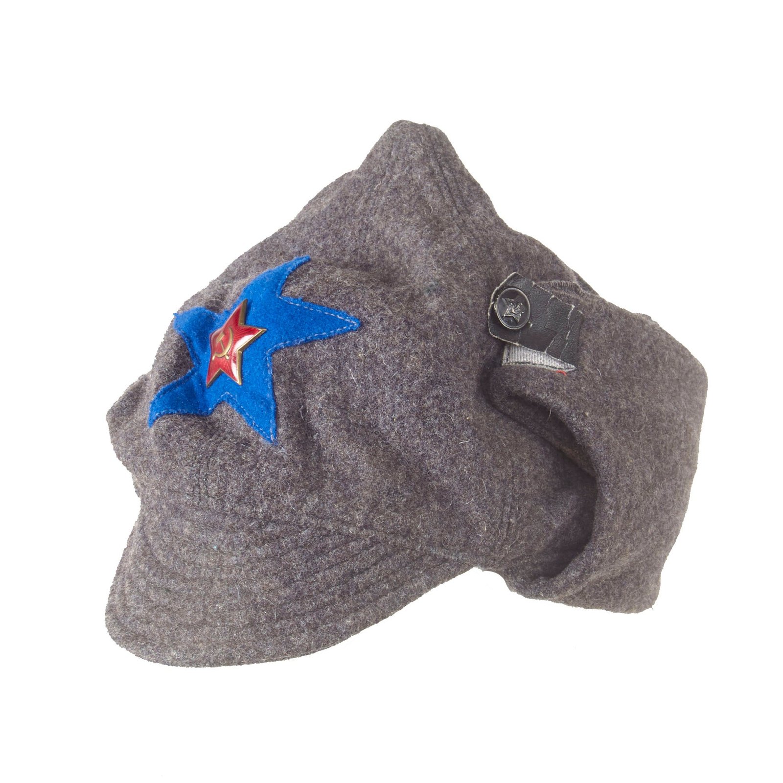 Buy Original Soviet WWII Named M27 Budenovka Winter Cap - Cavalry | Original Firearms Antique For Sale