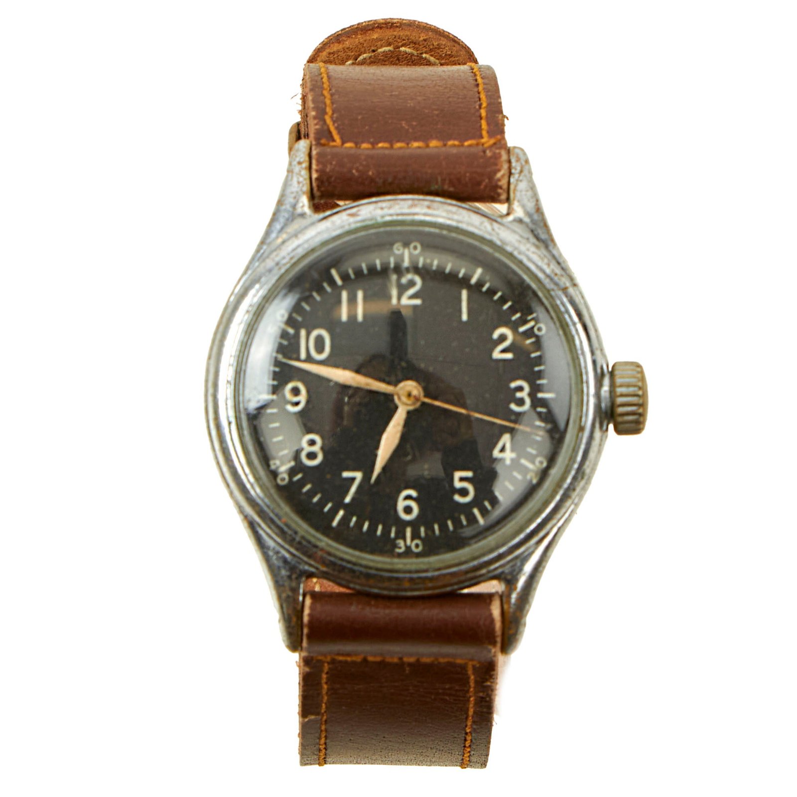 Buy Original U.S. WWII 1943 Type A-11 USAAF Wrist Watch by Bulova - Fully Functional | Original Firearms Antique For Sale