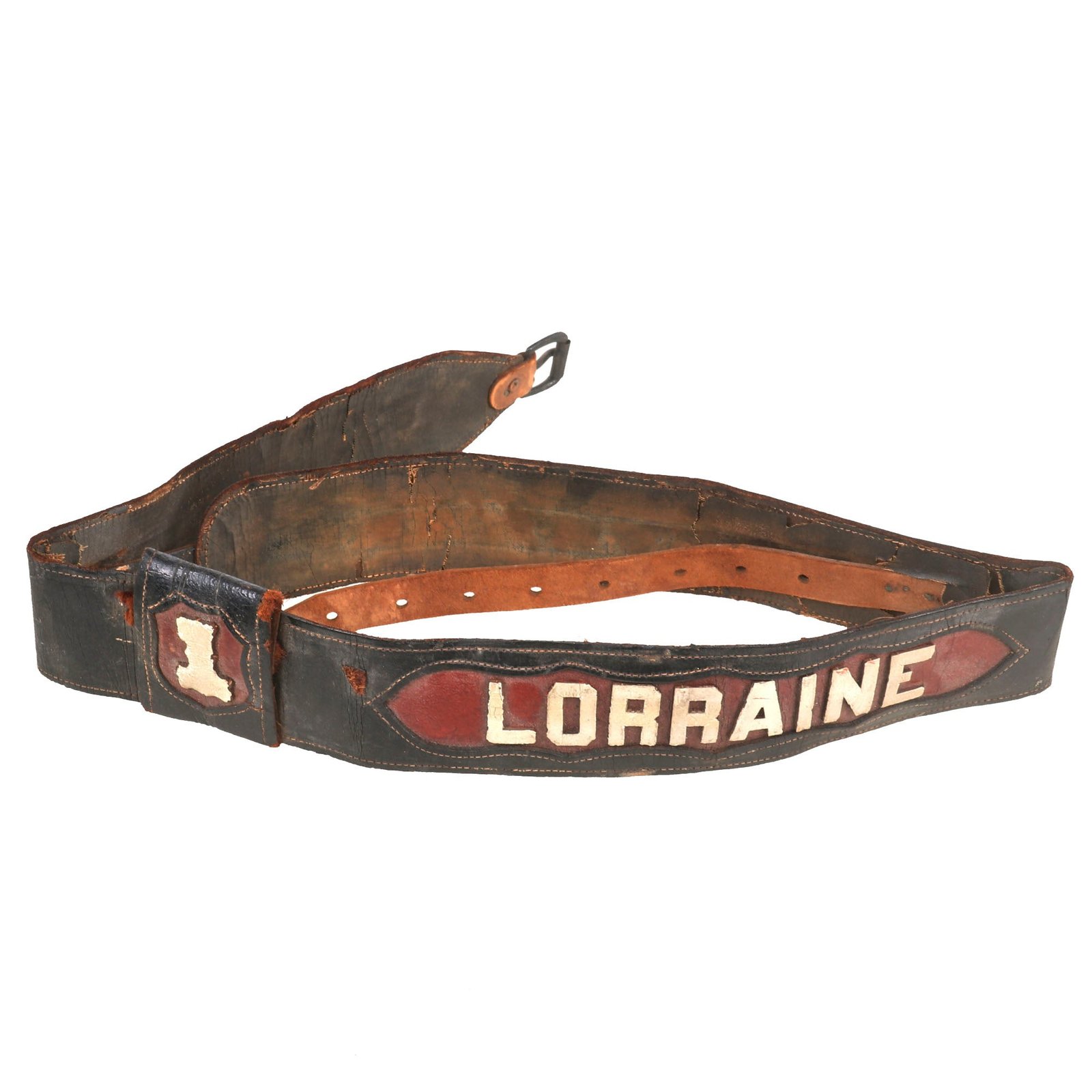 Buy Original U.S. Mid-19th Century Fireman’s Belt for 1st Lorraine Company | Original Firearms Antique For Sale