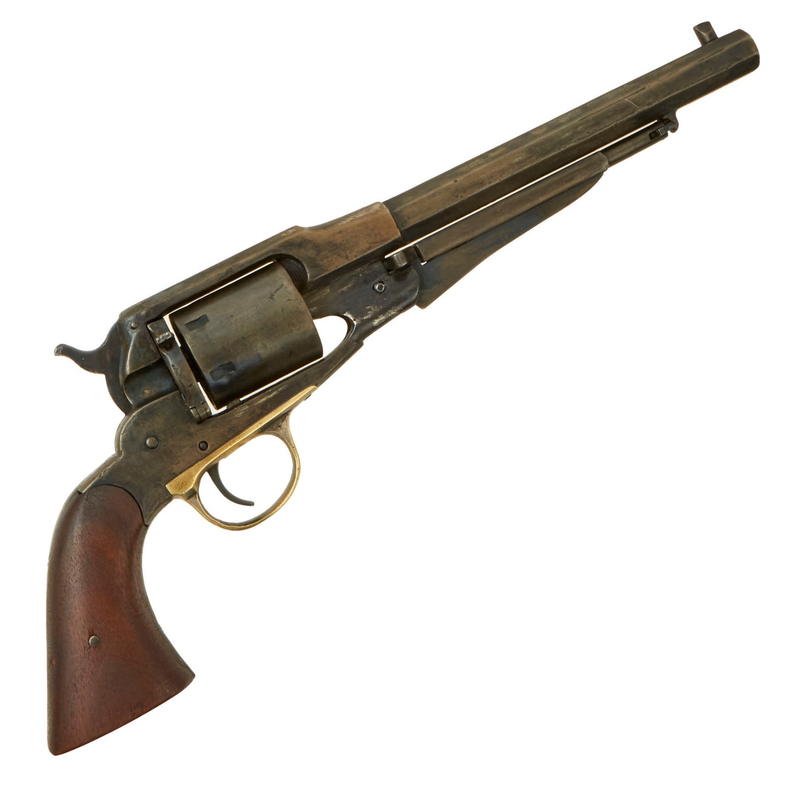 Buy Original U.S. Indian Wars Era Remington New Model 1863 Navy Revolver Factory Converted to .38 Centerfire - Serial 43620 | Original Firearms Antique For Sale