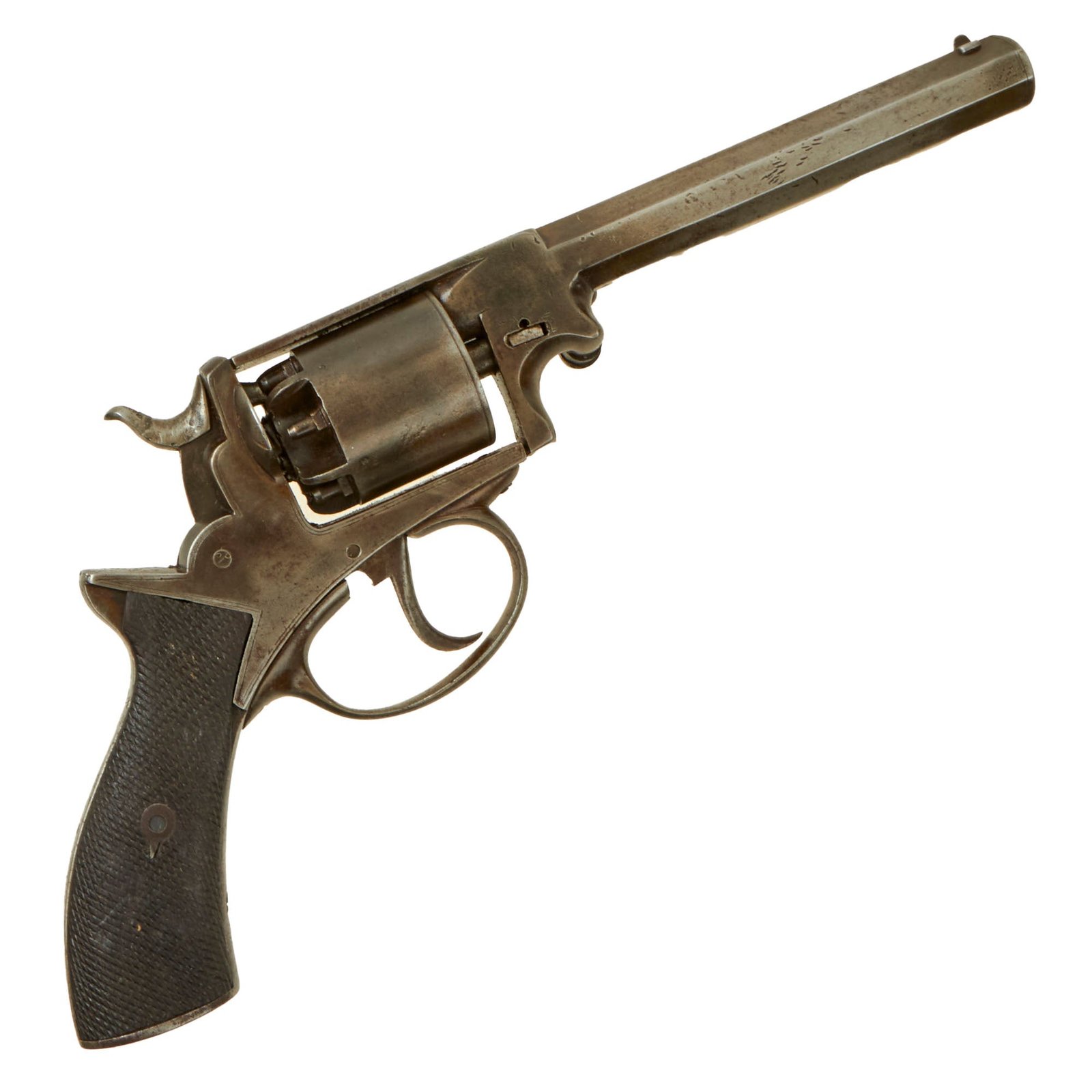 Buy Original Victorian British Officer's M1858 Beaumont–Adams .442cal Percussion Revolver Serial No. 1685 - circa 1862 | Original Firearms Antique For Sale