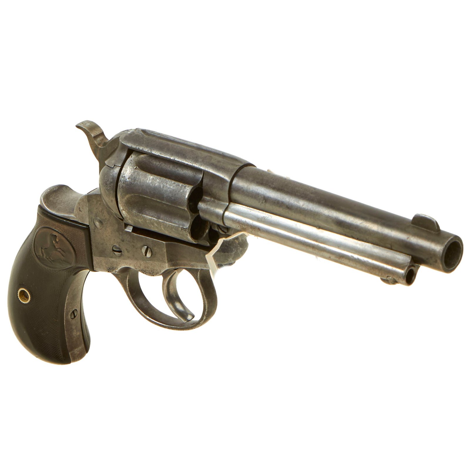 Buy Original U.S. Colt M-1877 .41cal Thunderer 4 ½ Inch Barrel Revolver made in 1890 - Serial 77489 | Original Firearms Antique For Sale