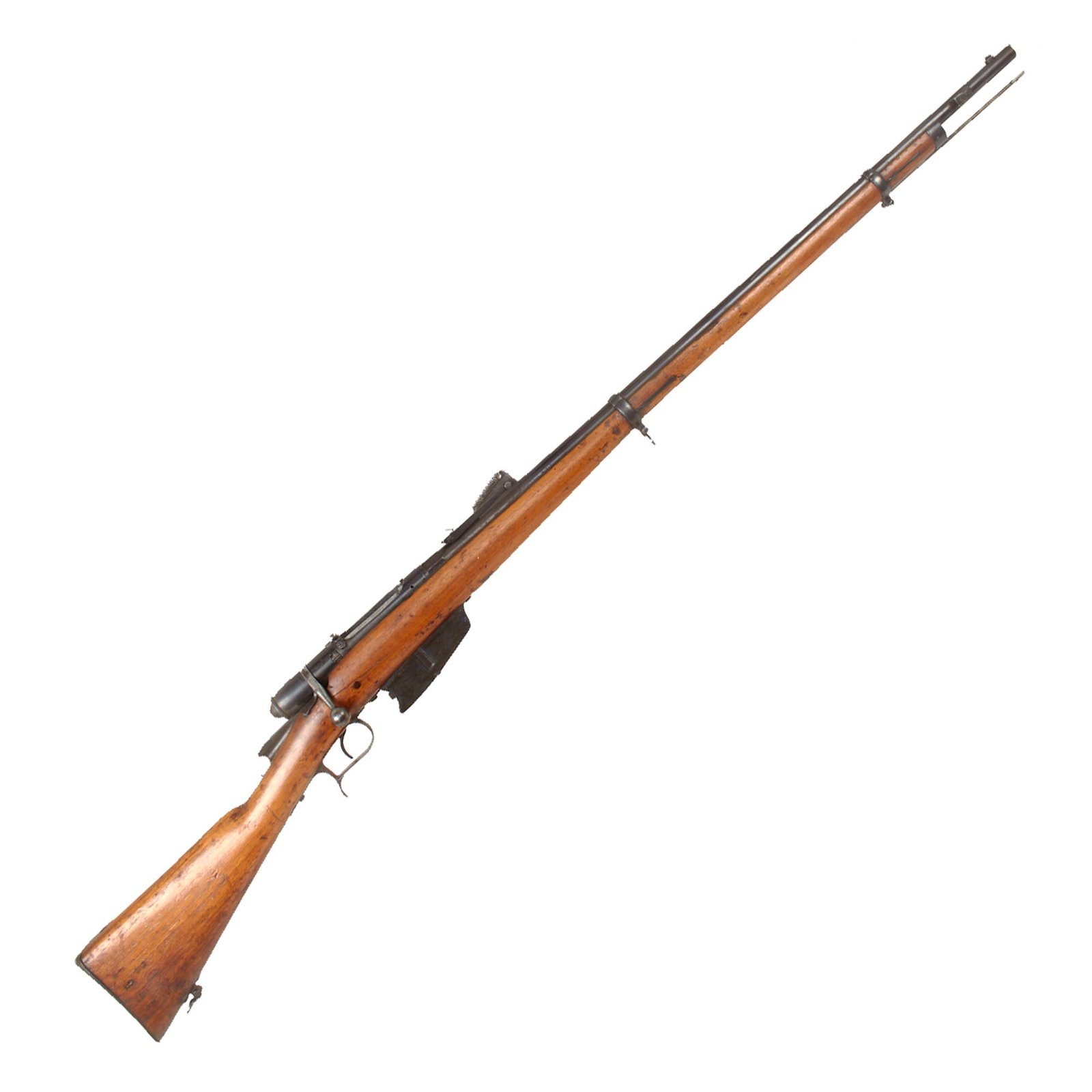 Buy Original Italian Vetterli M1870/87/15 Infantry Rifle by Torino Serial CF 4129 Converted to 6.5mm - Dated 1884 | Original Firearms Antique For Sale